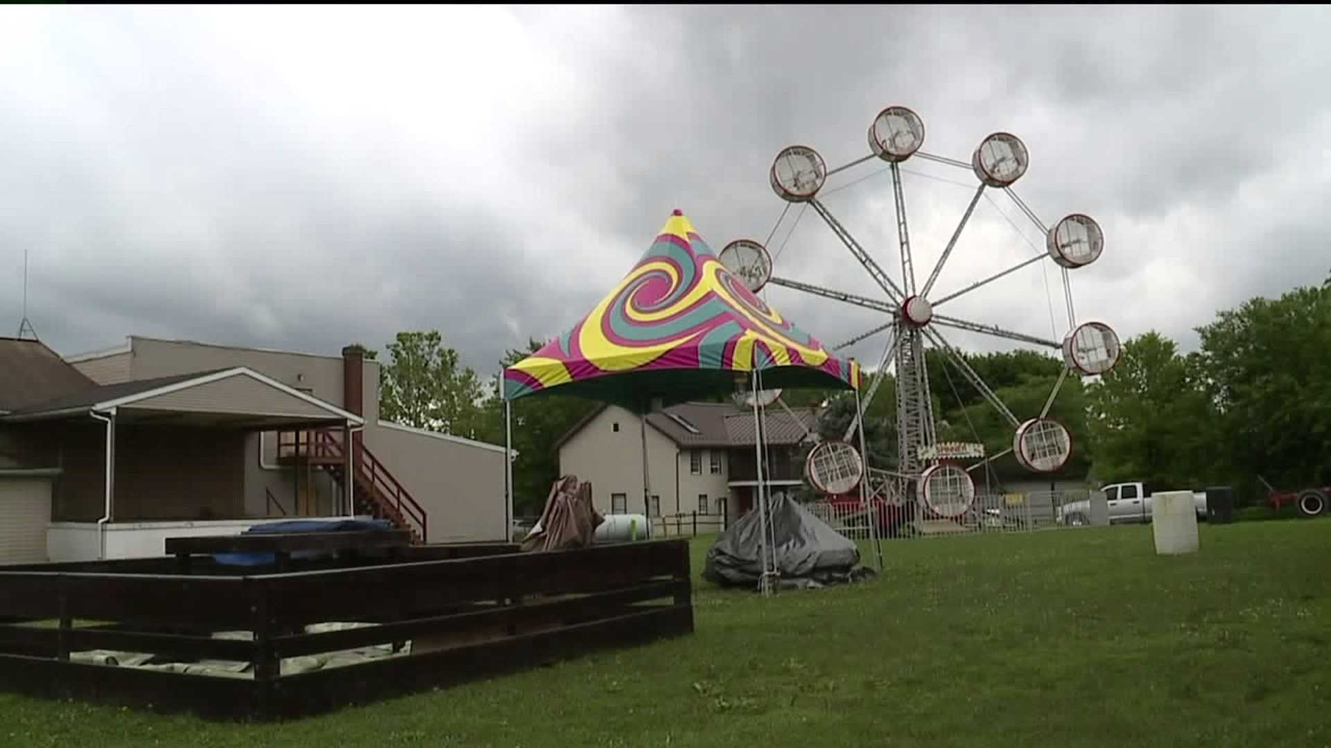 Crews Hoping for Dry Weather at Firemen`s Carnival in Union County
