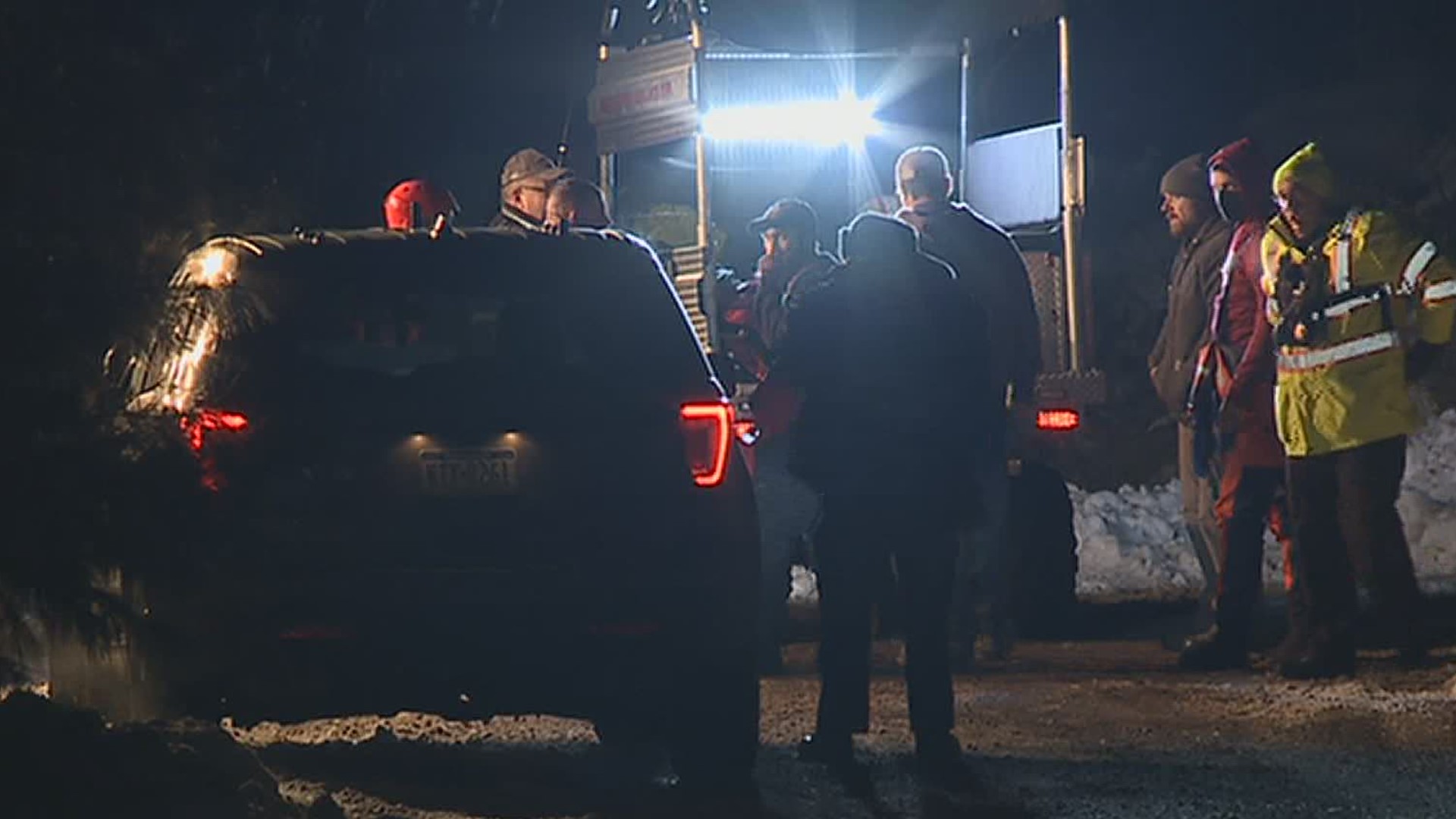 State police said the man fell through the ice on Monday. He made it out safely and went home. Hours later, a concerned person saw a crack in the ice and called 911.