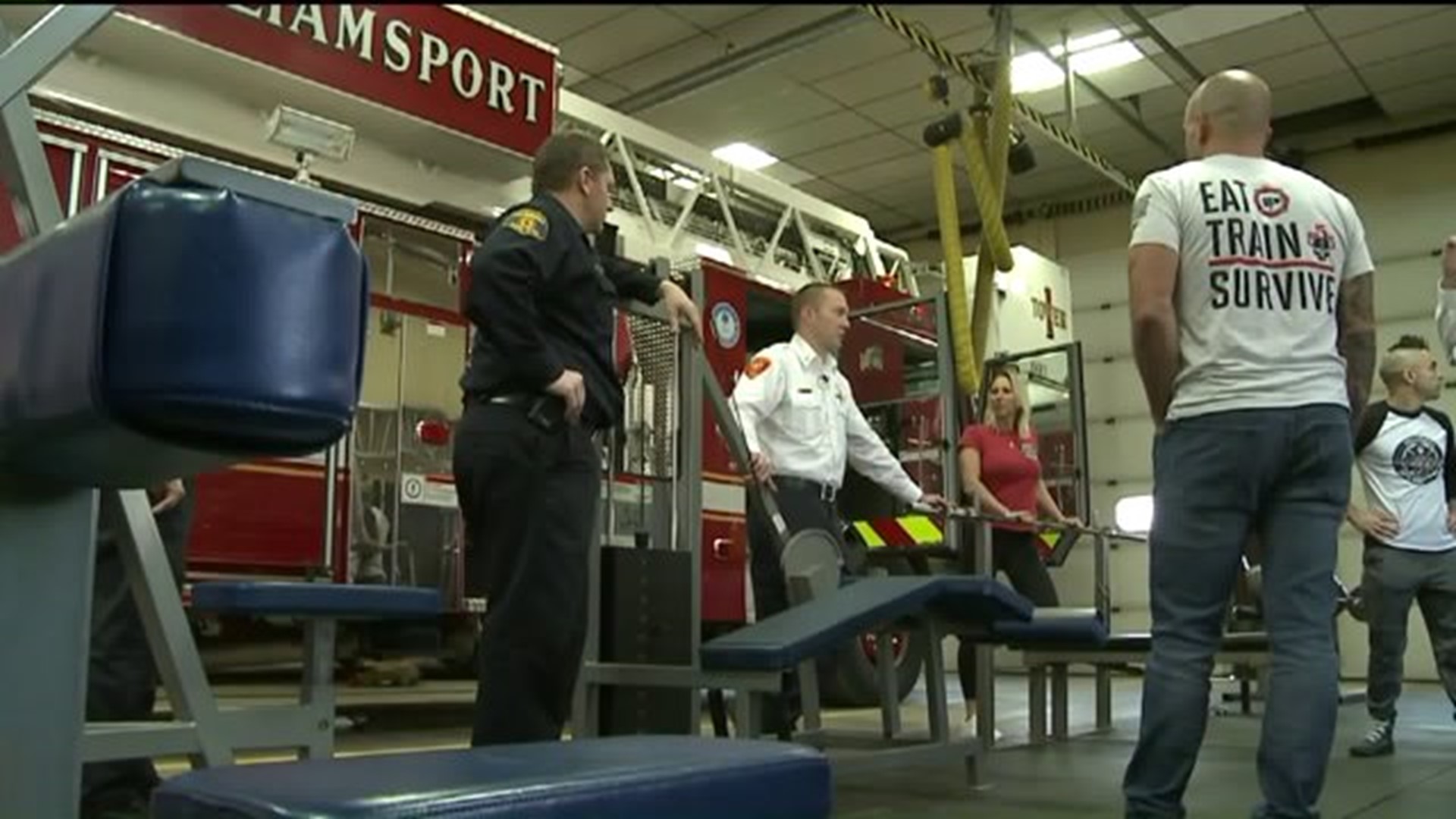 Fire Department Works to Live Healthy Lifestyles