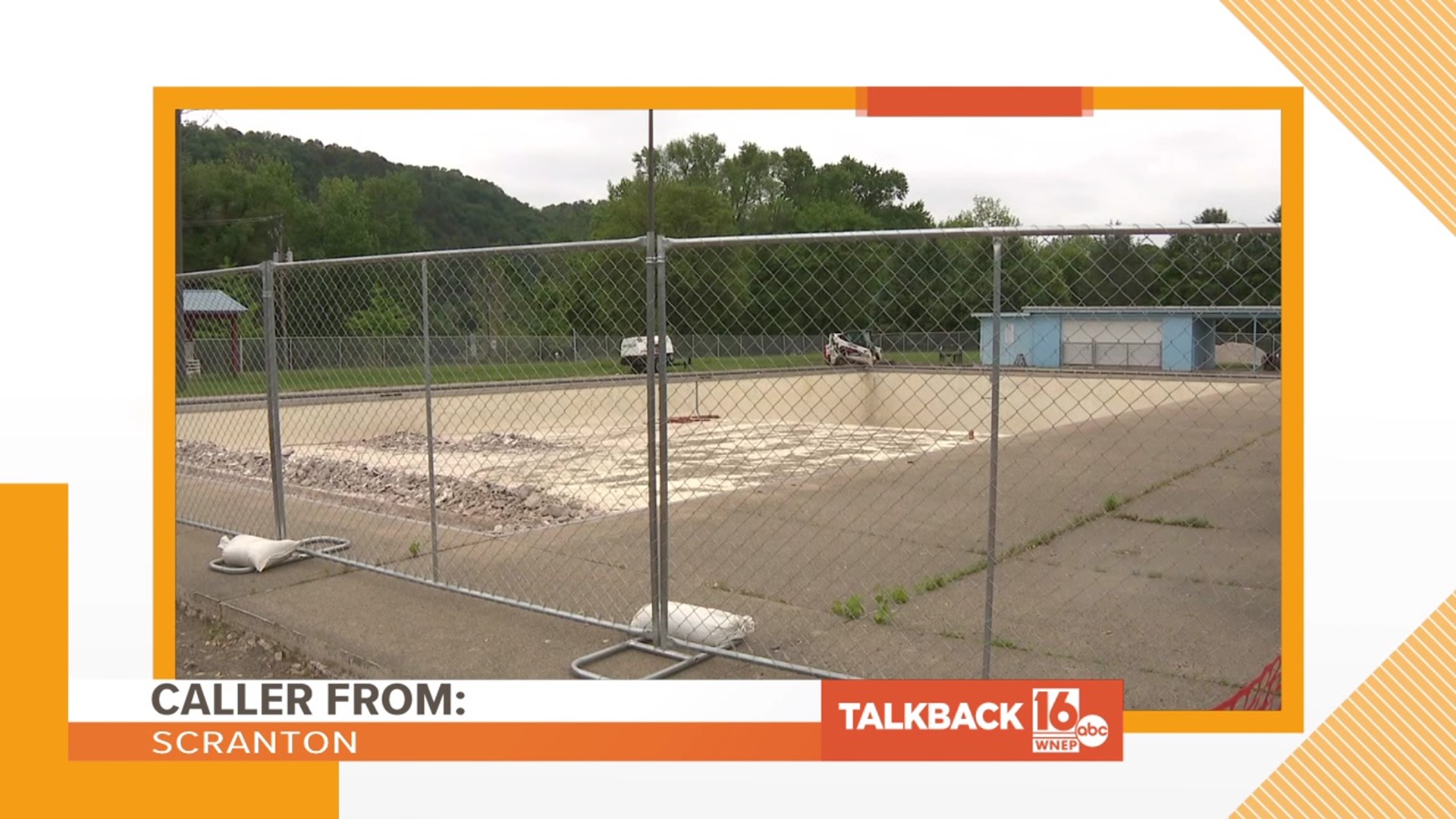 A caller from Scranton feels that the Bloomsburg Fair should pay for the community pool.