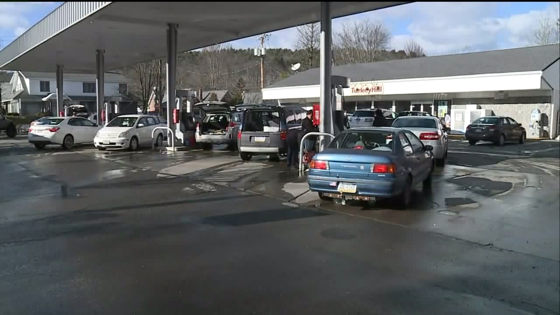 Getting Gas During Power Outage in Pike County