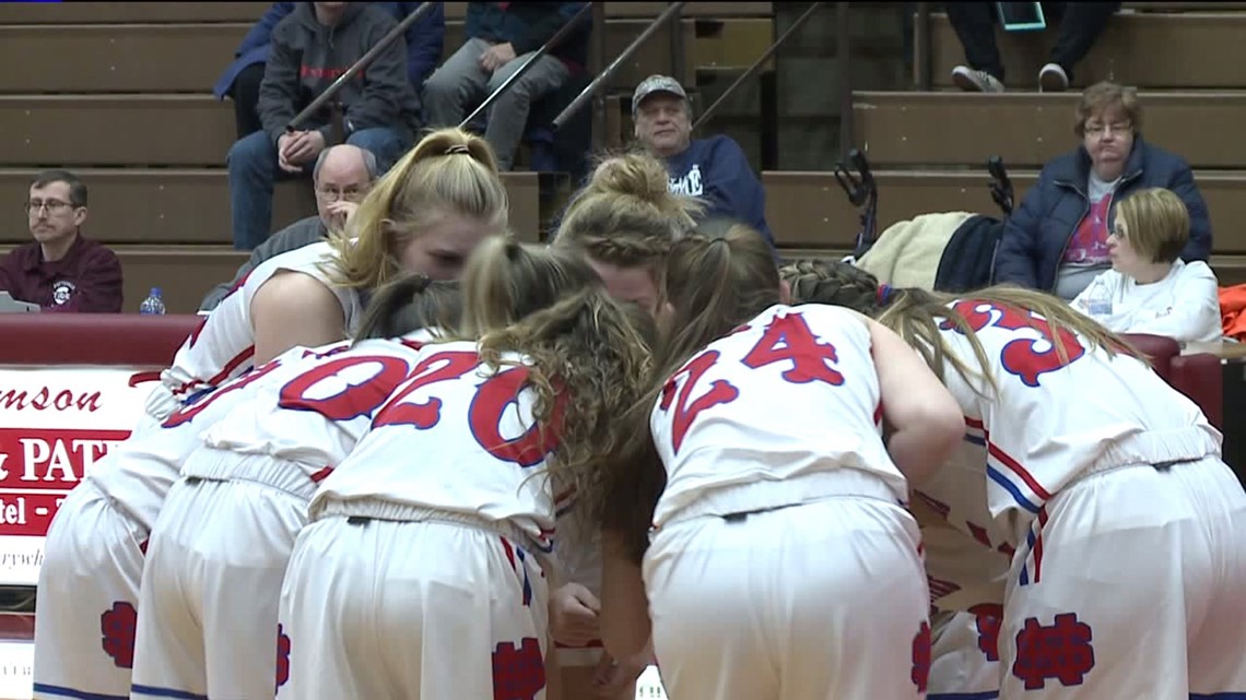 Nativity BVM vs Weatherly girls basketball