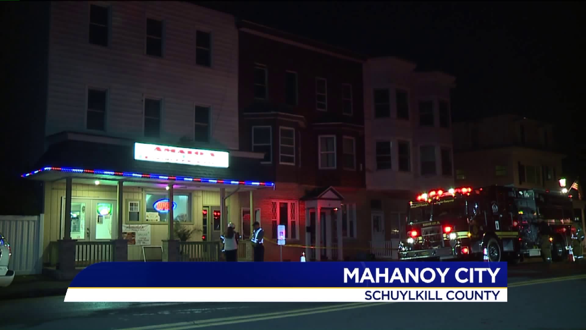 Fire Sparked at Home in Mahanoy City