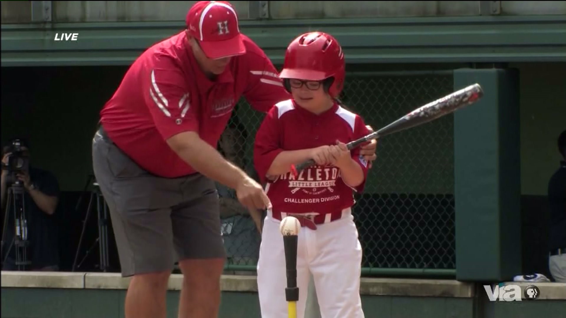 Hazleton Takes on Indiana in Little League Challenger Game