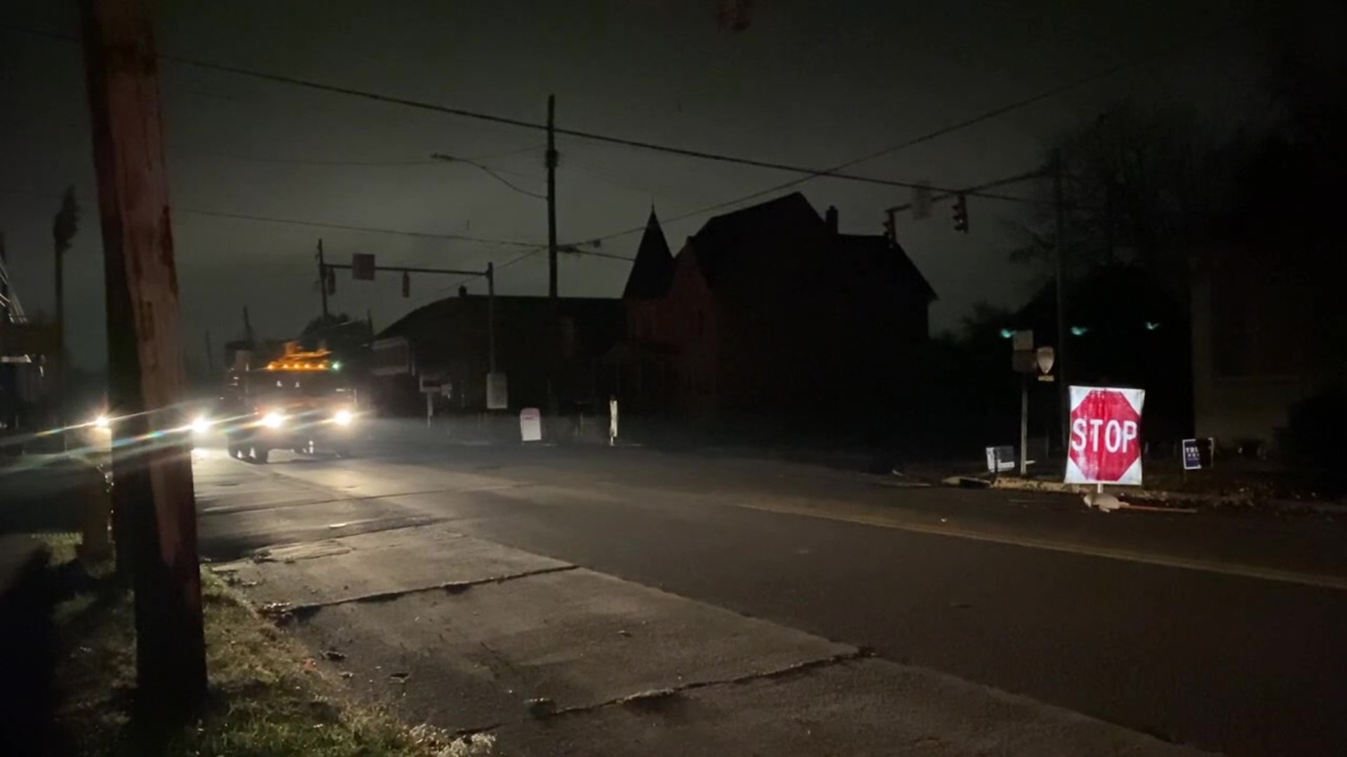 People in Nescopeck say they lost power around 1 p.m.