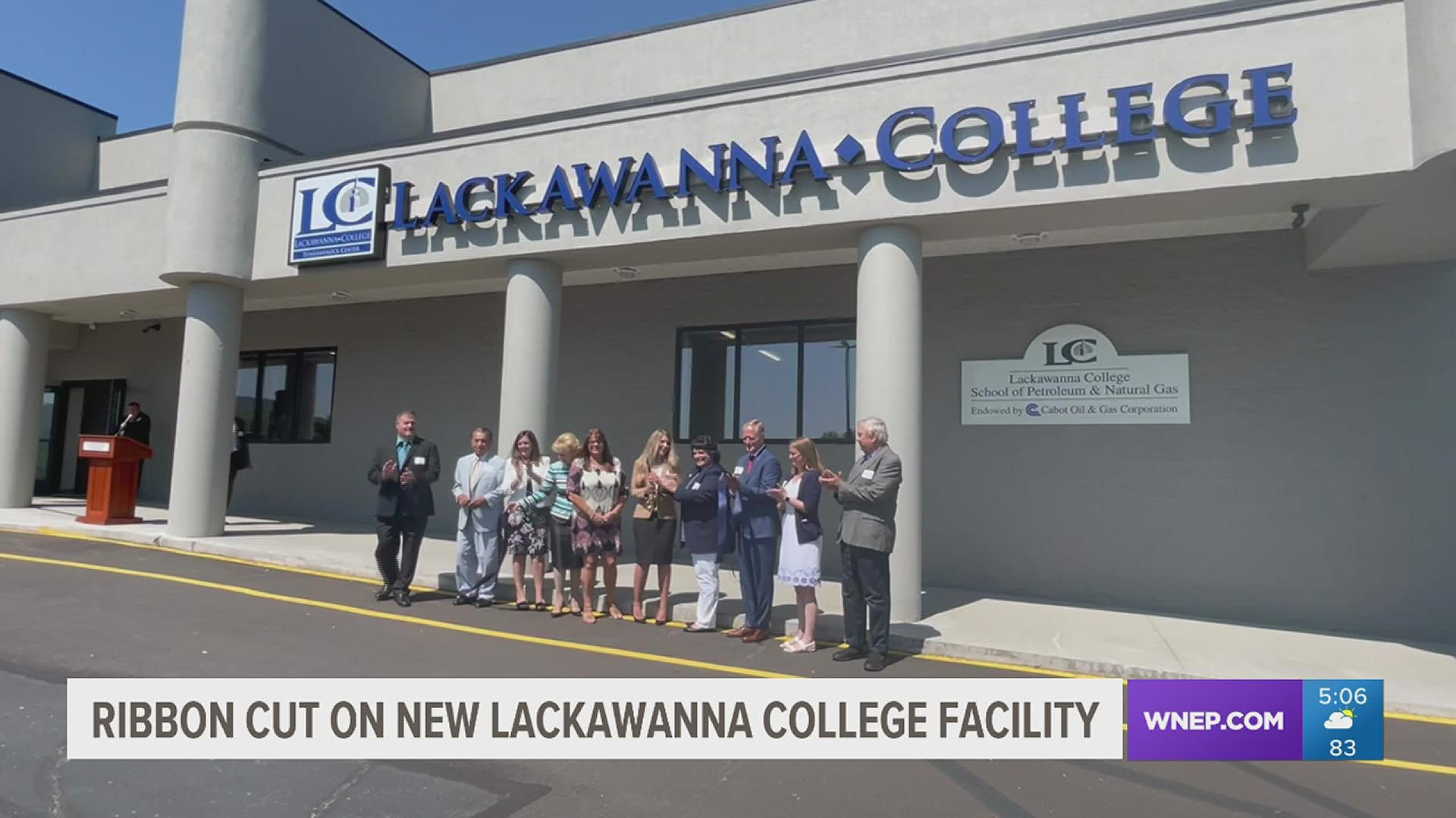Newswatch 16's Courtney Harrison shows us how the bigger facility will prepare Lackawanna College students for their future.
