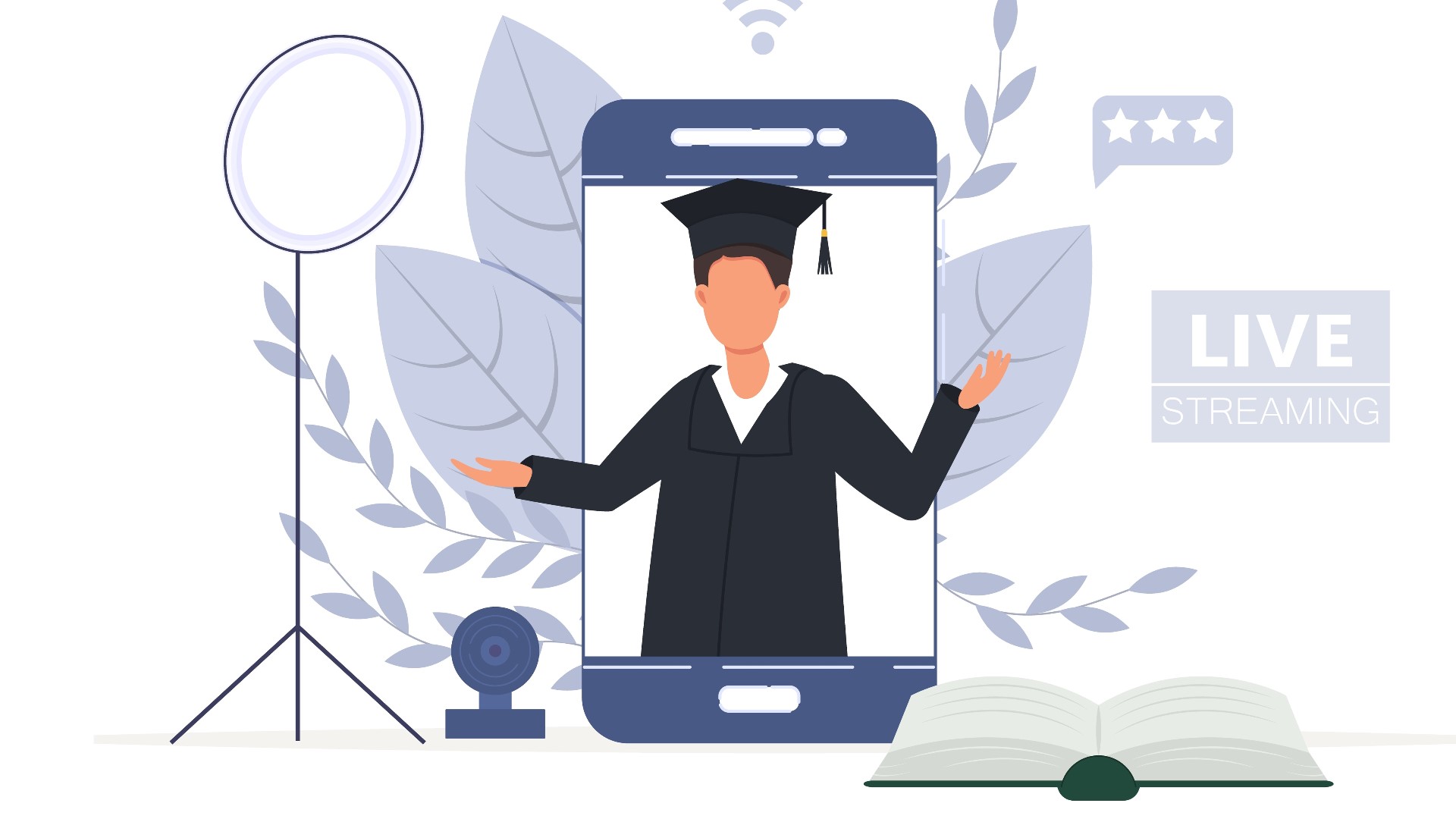 Live streaming graduations and more have become wildly popular over the past year, keeping some businesses very busy.