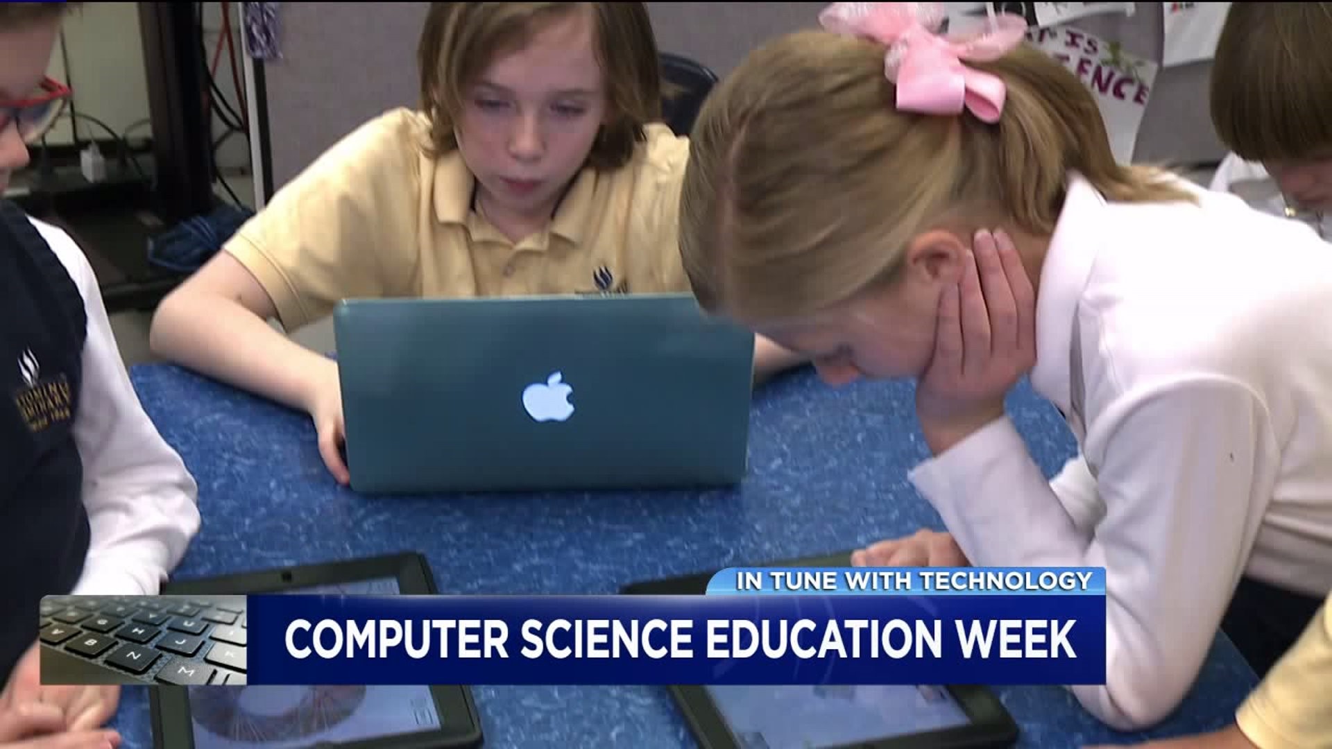 Tuning in to Technology: Area Students Celebrate Computer Science Education Week