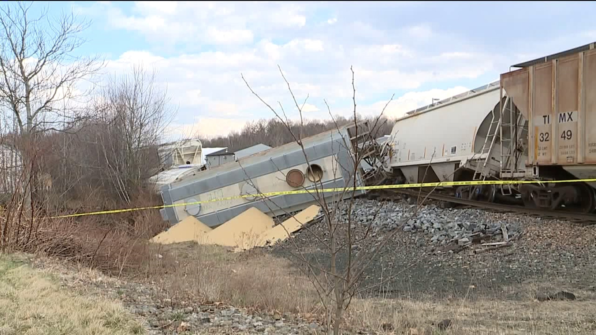 Train Derailment Caught on Camera in Lackawanna County