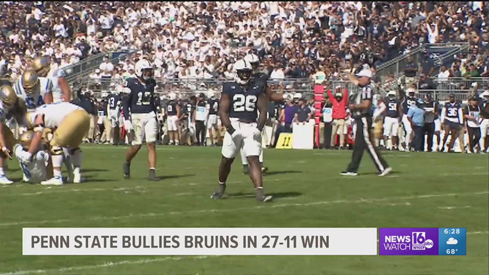 Nittany Lions bully the Bruins in 27-11 win