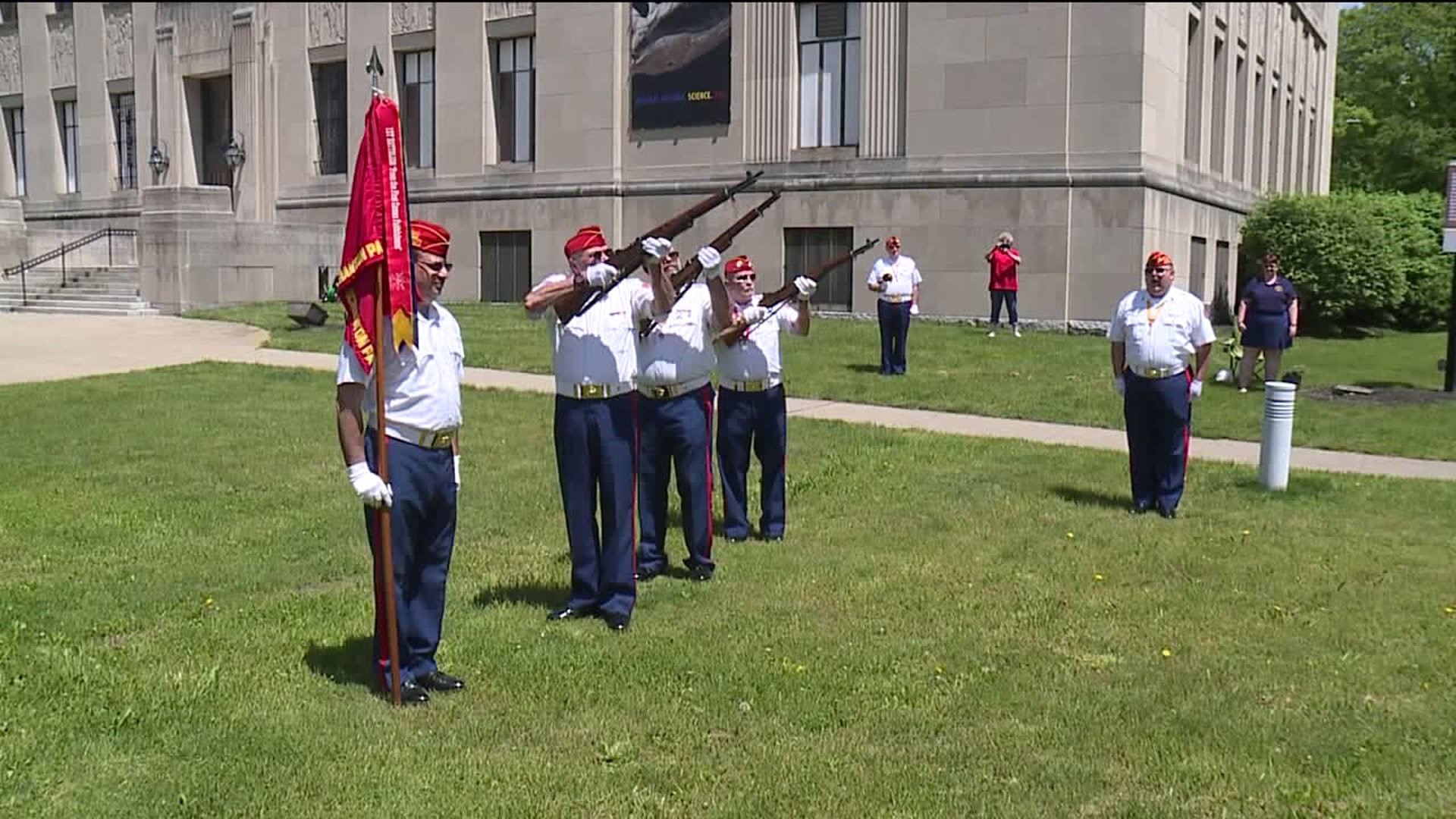 'We Cannot Forget Our History,'  Service Members Gather to Pay Respect
