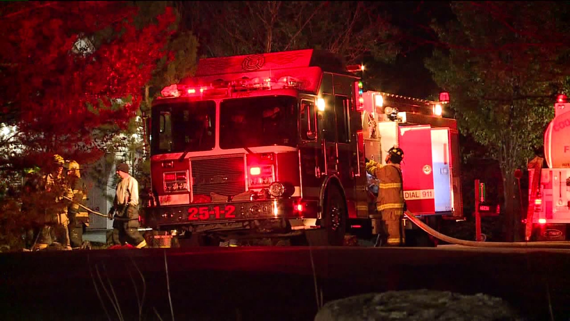 Fire Damages Home in the Poconos