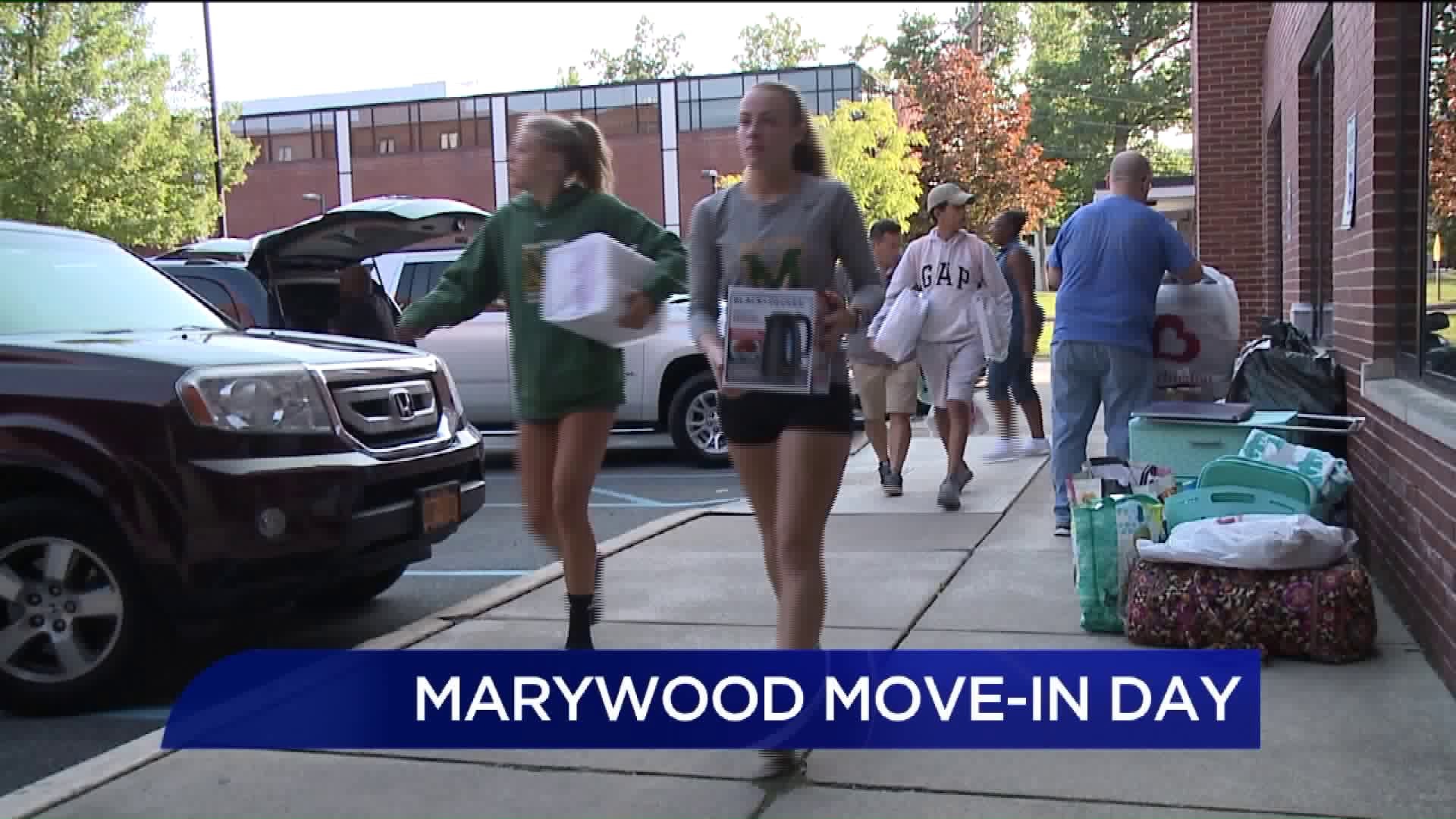 Marywood Move-In Day