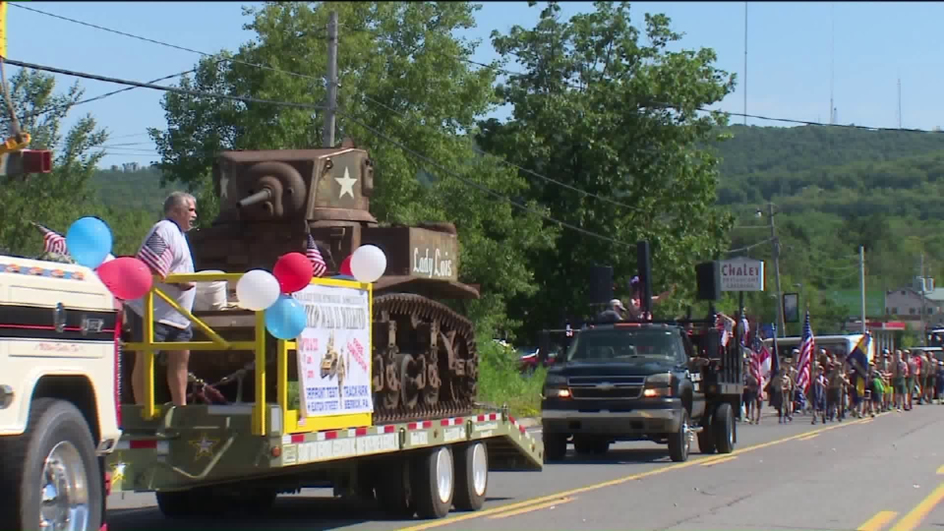 Mountain Top Celebrates Military on Fourth of July