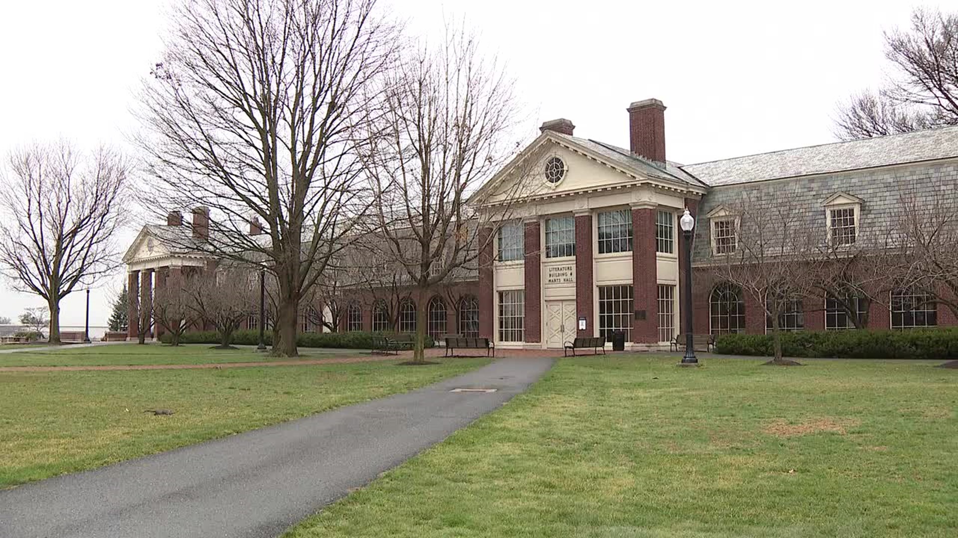 Spring break is over at Bucknell University in Lewisburg, but there are no students on campus. For the rest of the semester, classes are online.