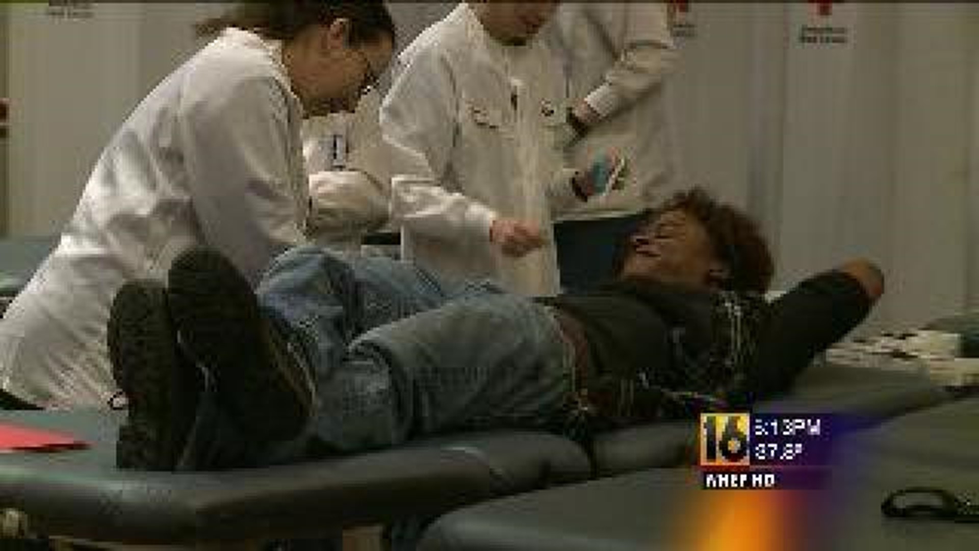 Red Cross Holds Blood Drives for Girl With Cancer