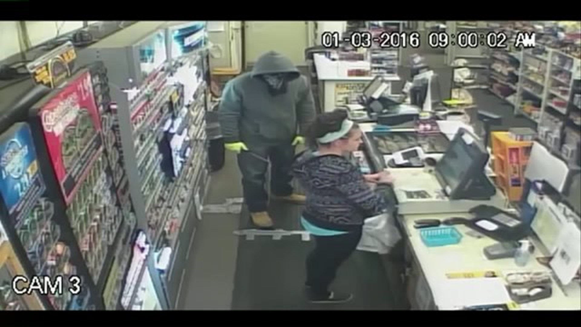 Police Search for Blue Bandanna Bandit