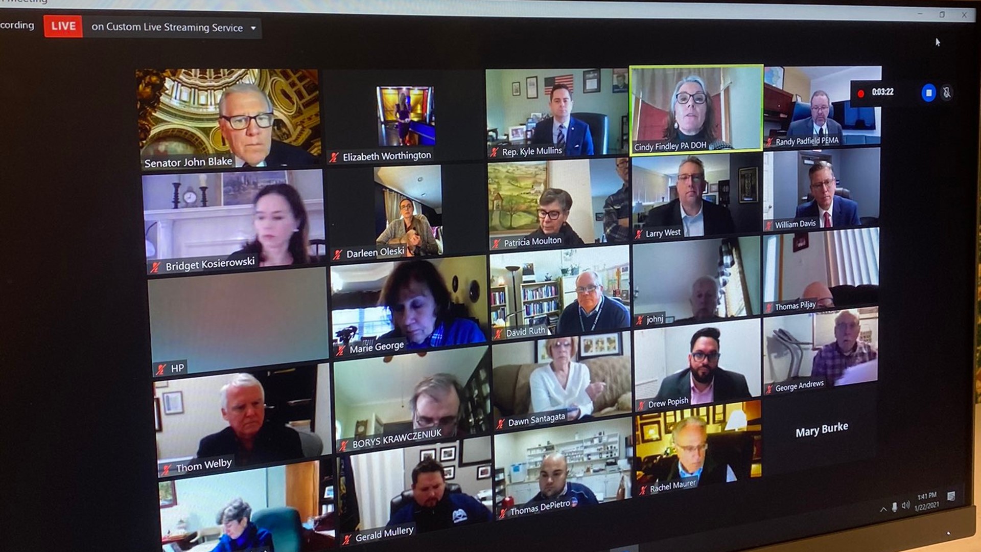 People from our area tuned in to a virtual town hall with state health officials and lawmakers to ask about the state's vaccine distribution plan.