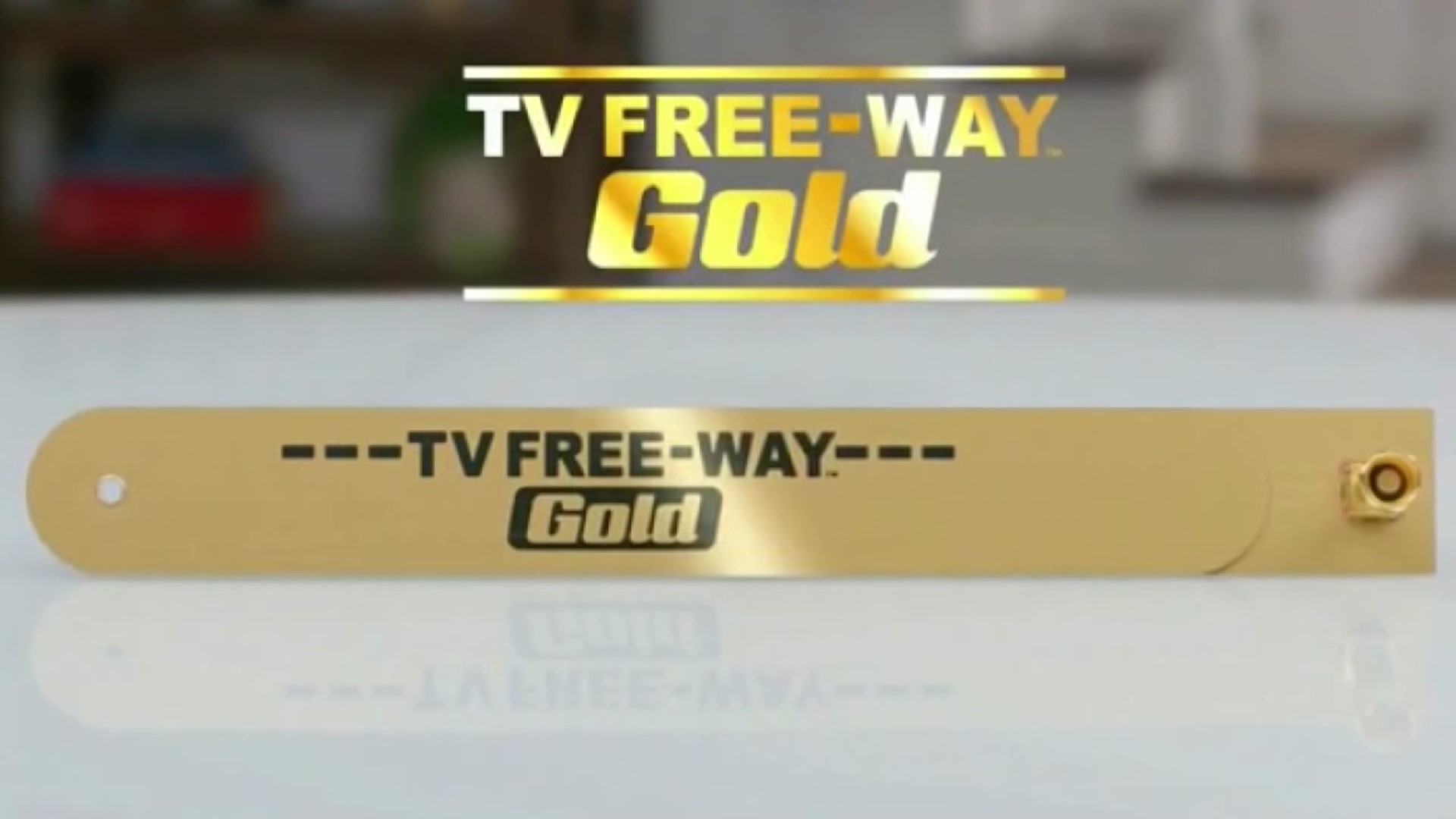 The gold-plated connectors are supposed to provide high-quality signal transfer so you can watch your favorite live sports, news stations, and sitcoms.