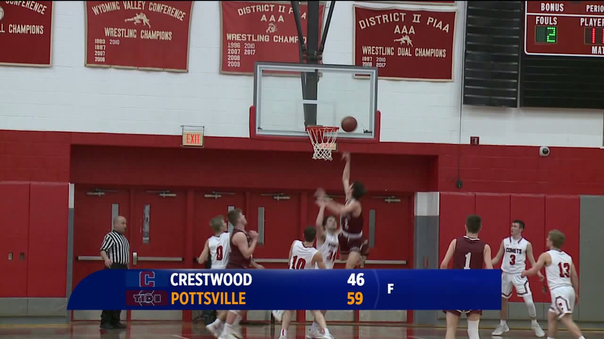 Crestwood vs Pottsville boys