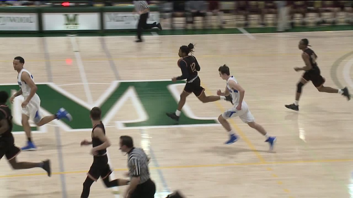 Scranton Tops West Scranton in Boys Basketball