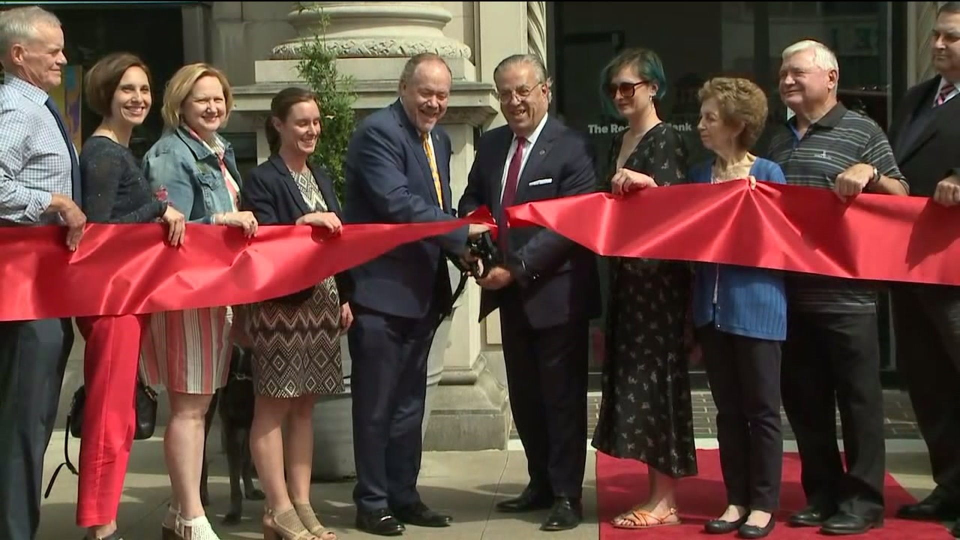 Ribbon Cutting at the Recovery Bank in Scranton