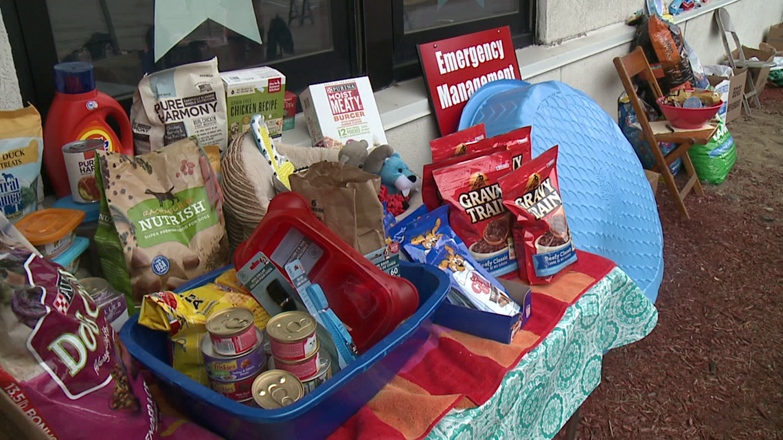 Supply drive held to benefit animal shelter