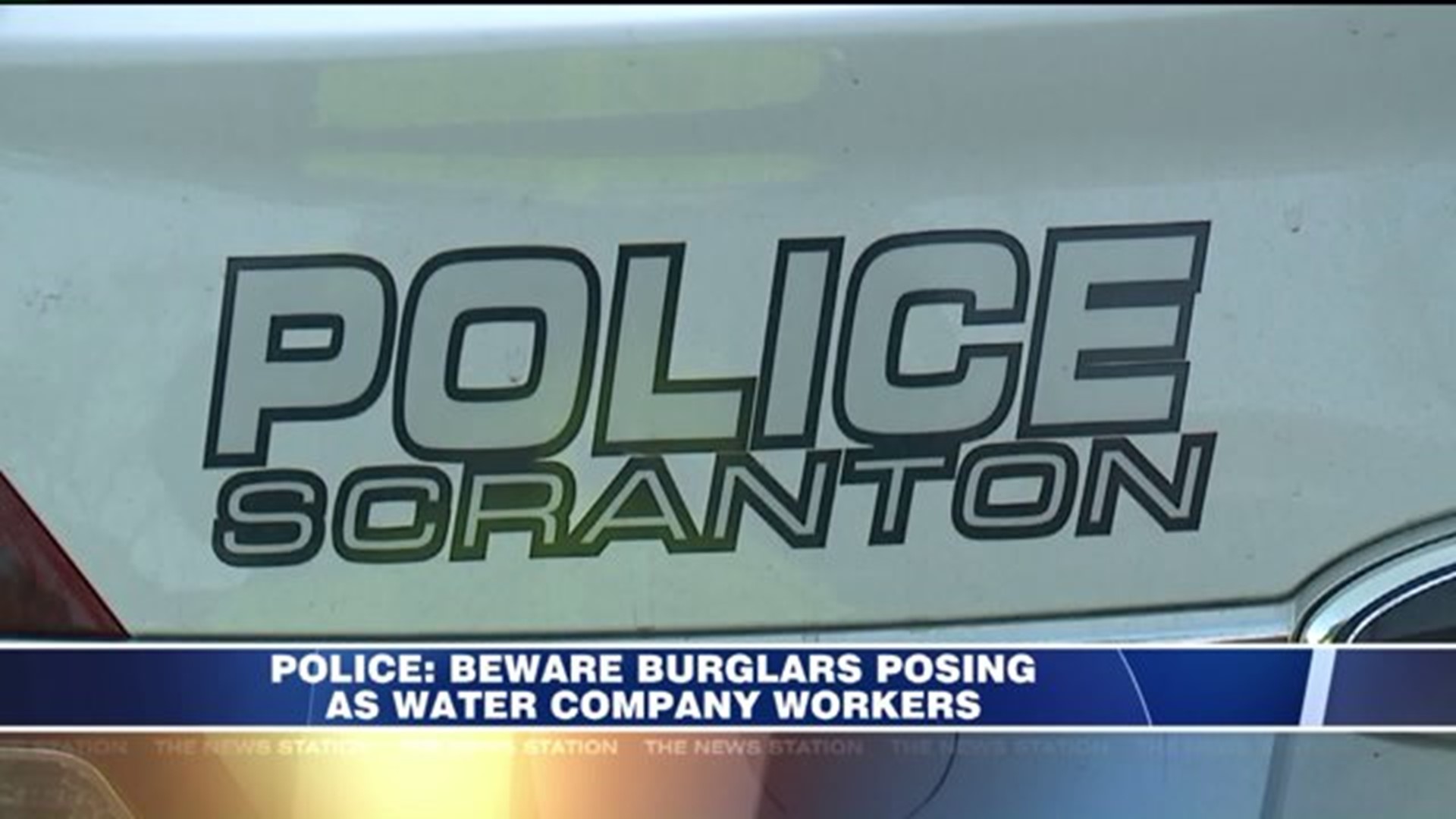 Police: Beware Burglars Posing as Water Company Workers