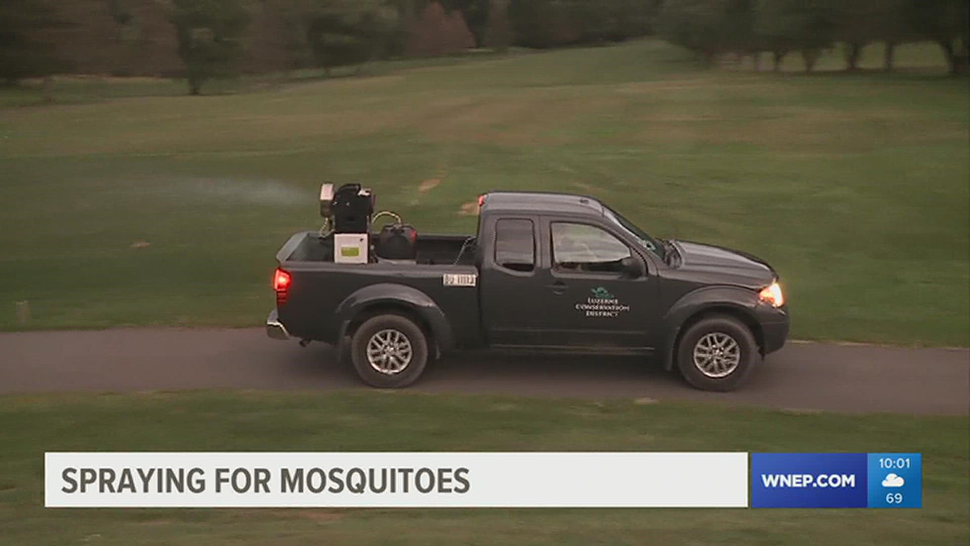 Officials with the Luzerne Conservation District said this is the most mosquitoes they have seen in our area in the past decade.