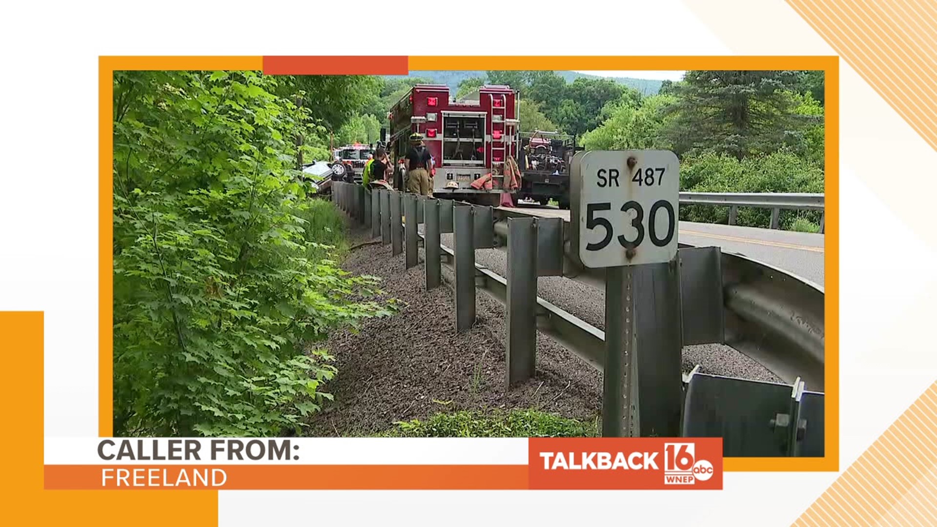 Plus a caller from Throop says that the backyard train needs help.
