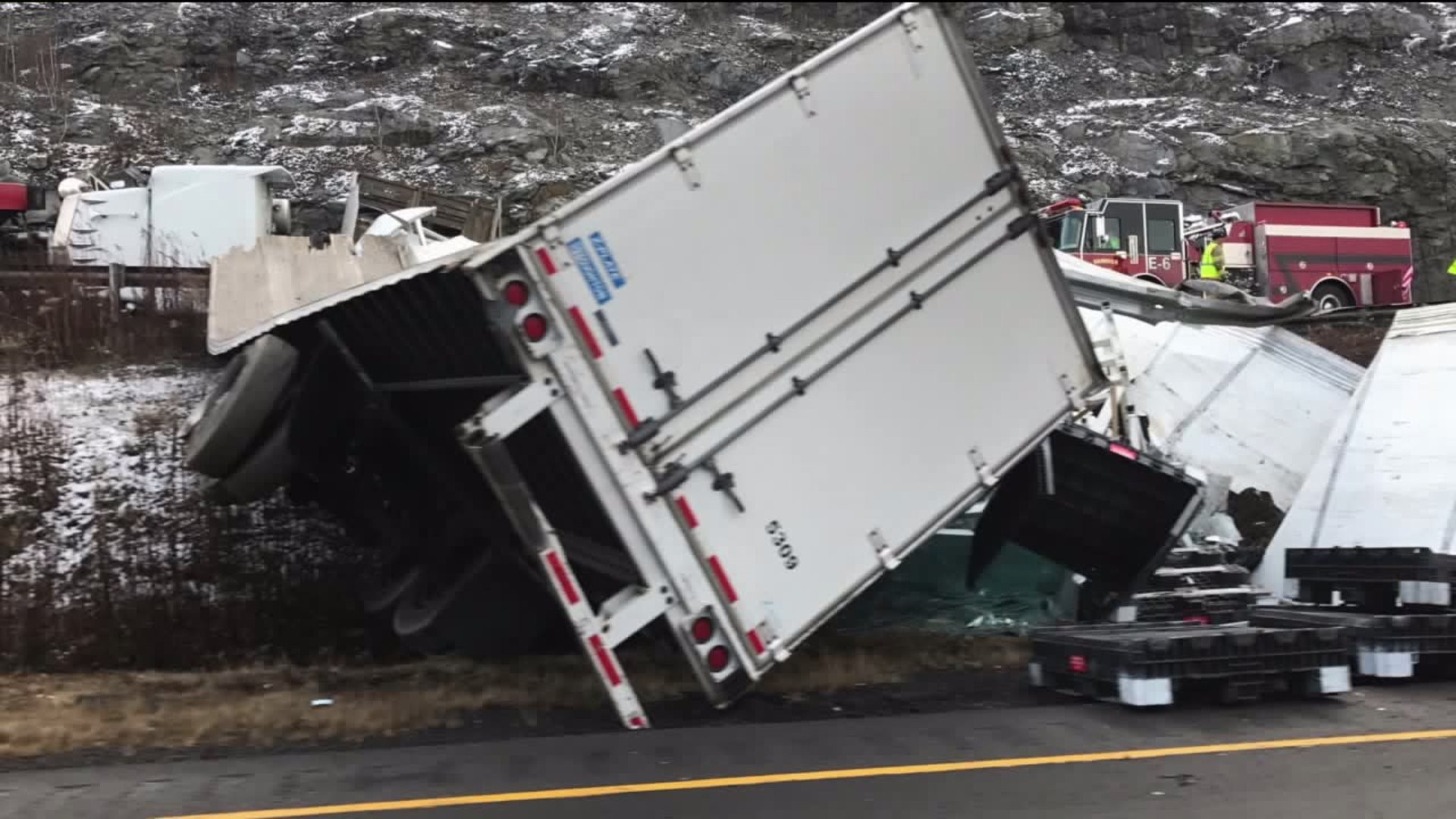 Interstate 81 Wreck Slows Traffic in Luzerne County