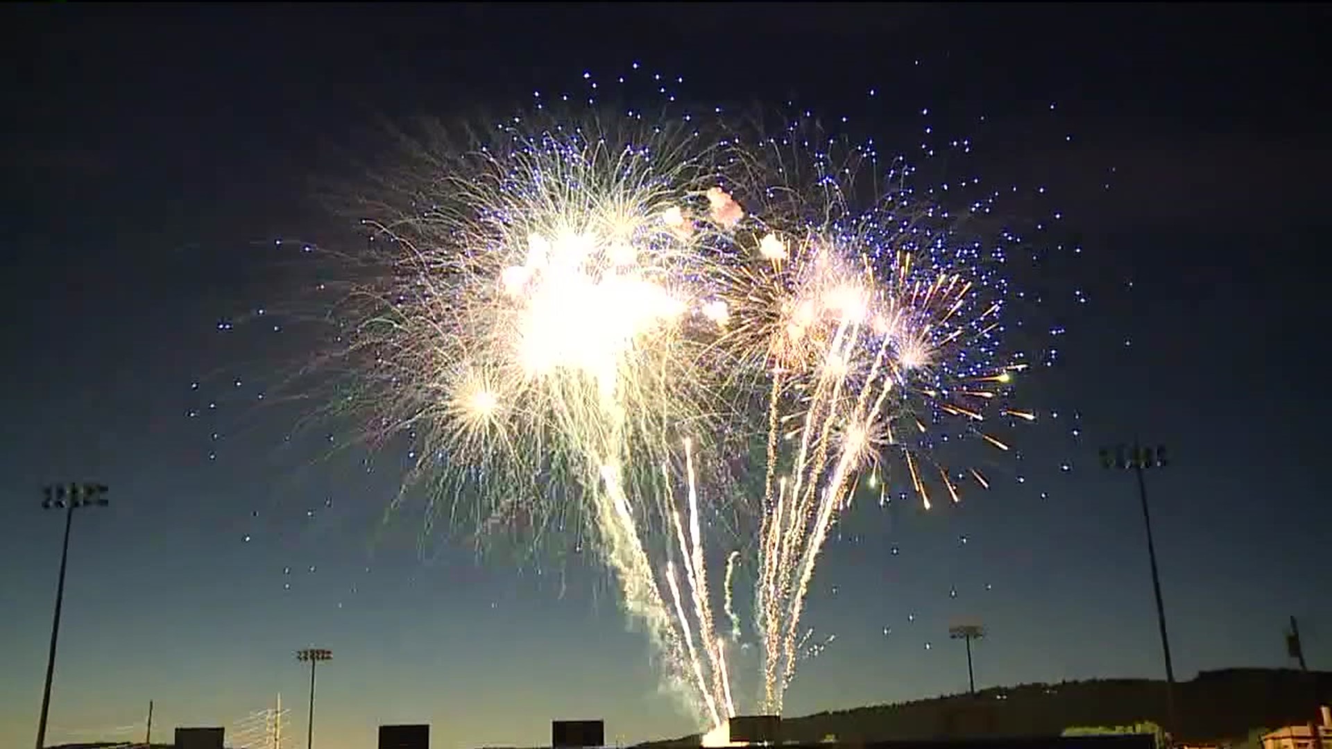 The Fourth of July firework display has been from Williamsport to the Lycoming County Fairgrounds in Hughesville.