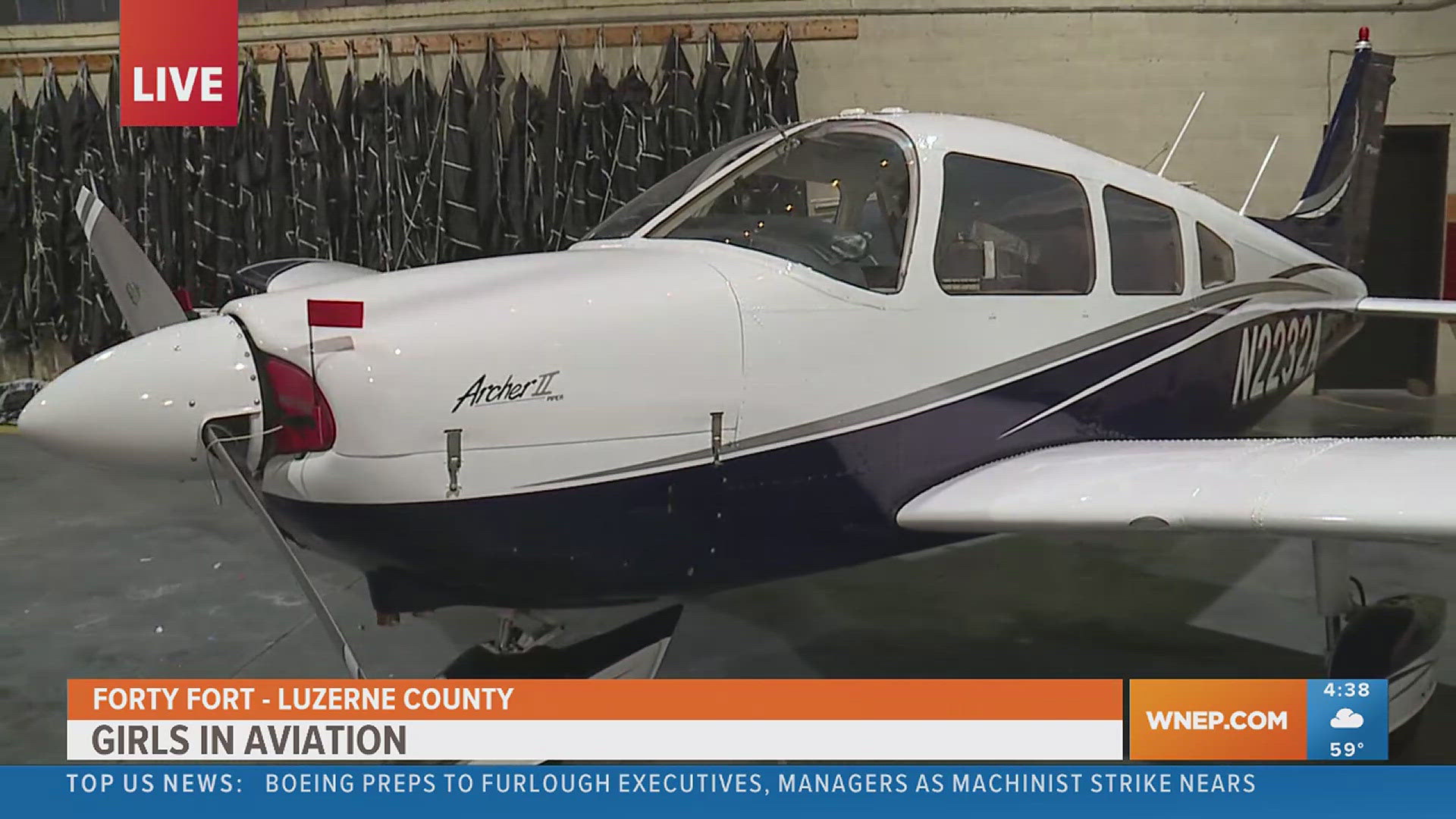 A program aimed at getting more females involved in aviation will be held in Luzerne County.