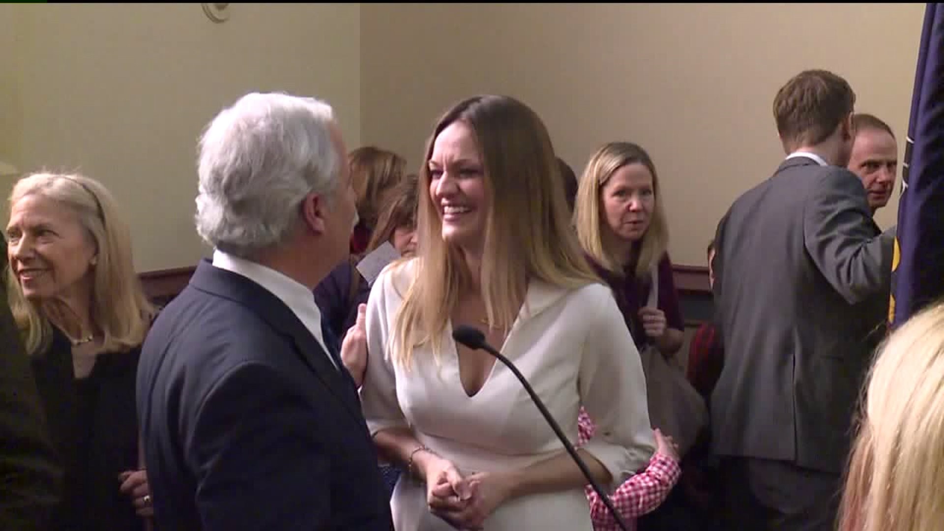 Paige Cognetti Sworn In as Scranton`s First Female Mayor