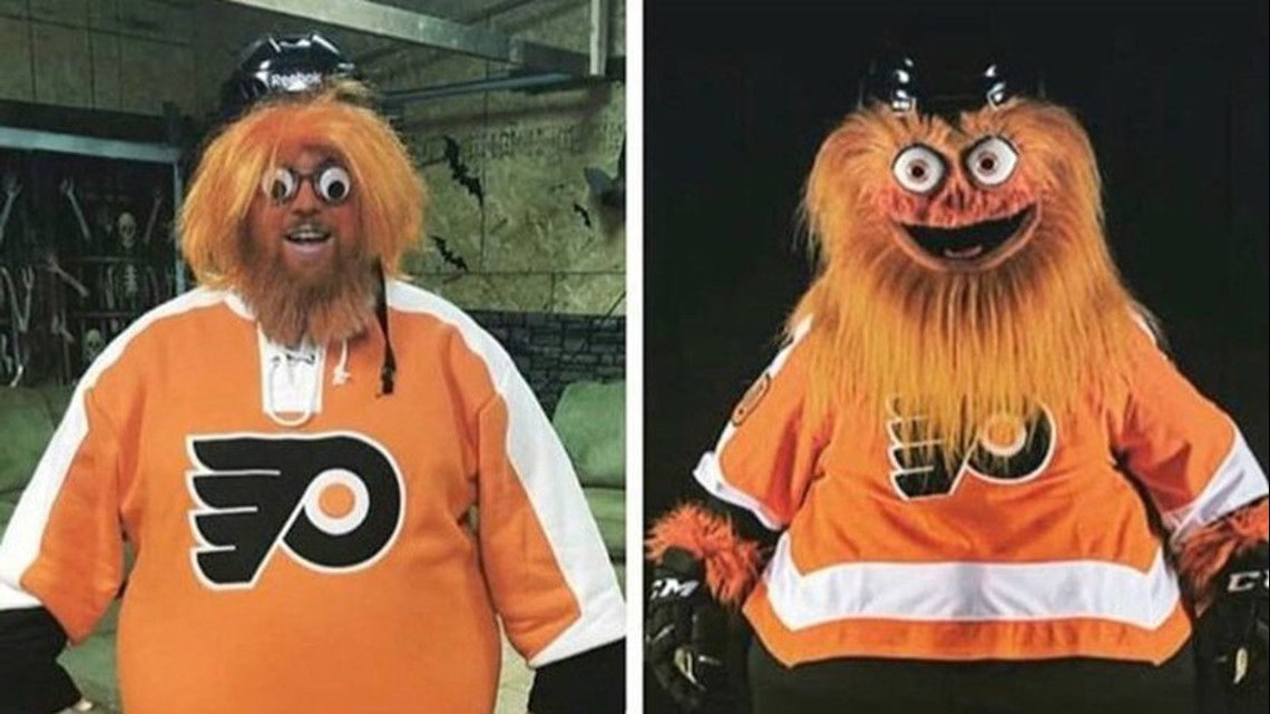 Philadelphia Flyers mascot Gritty makes new friends on Capitol Hill