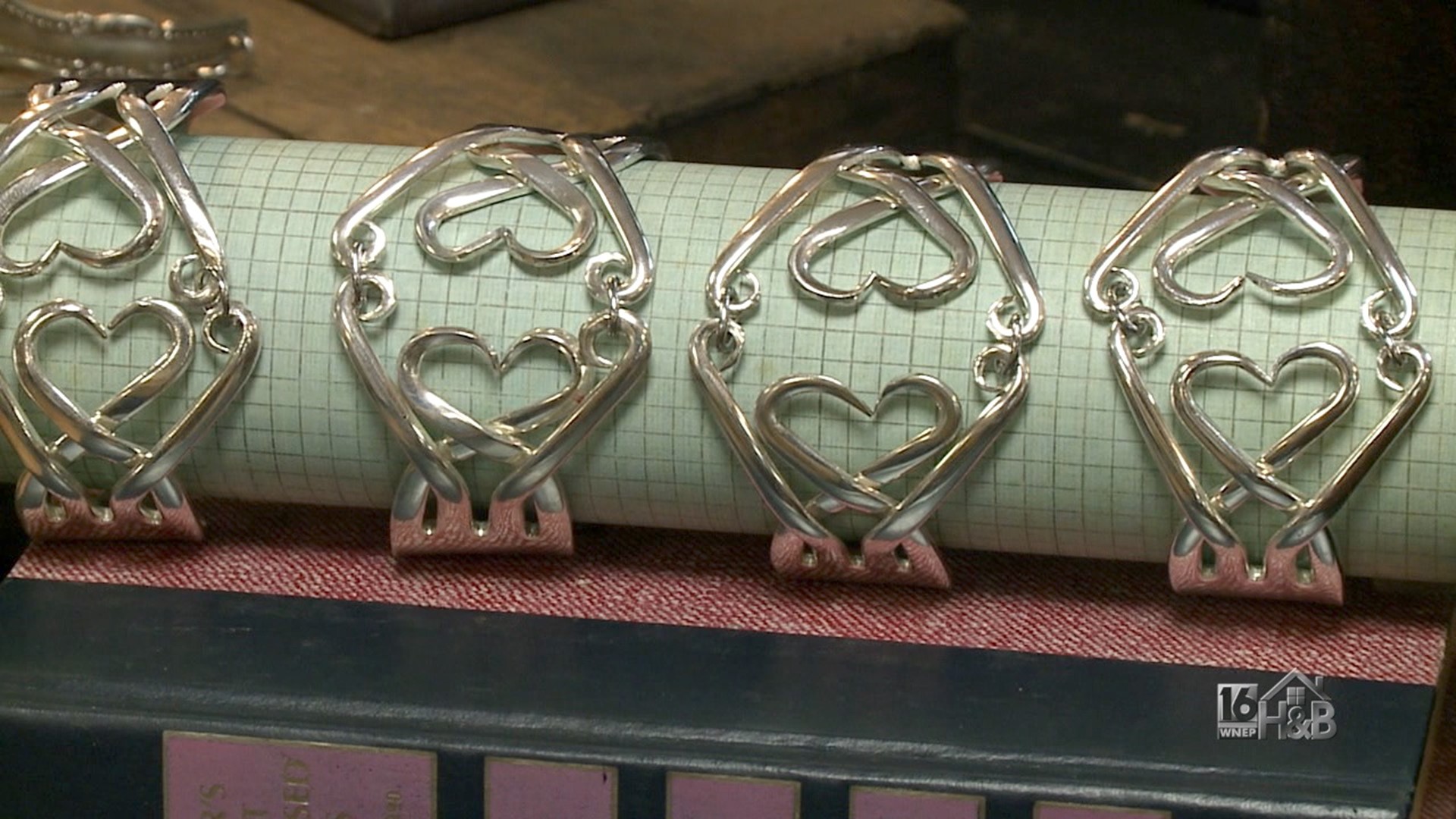 Hand-Crafted Heart-Shaped Bracelet