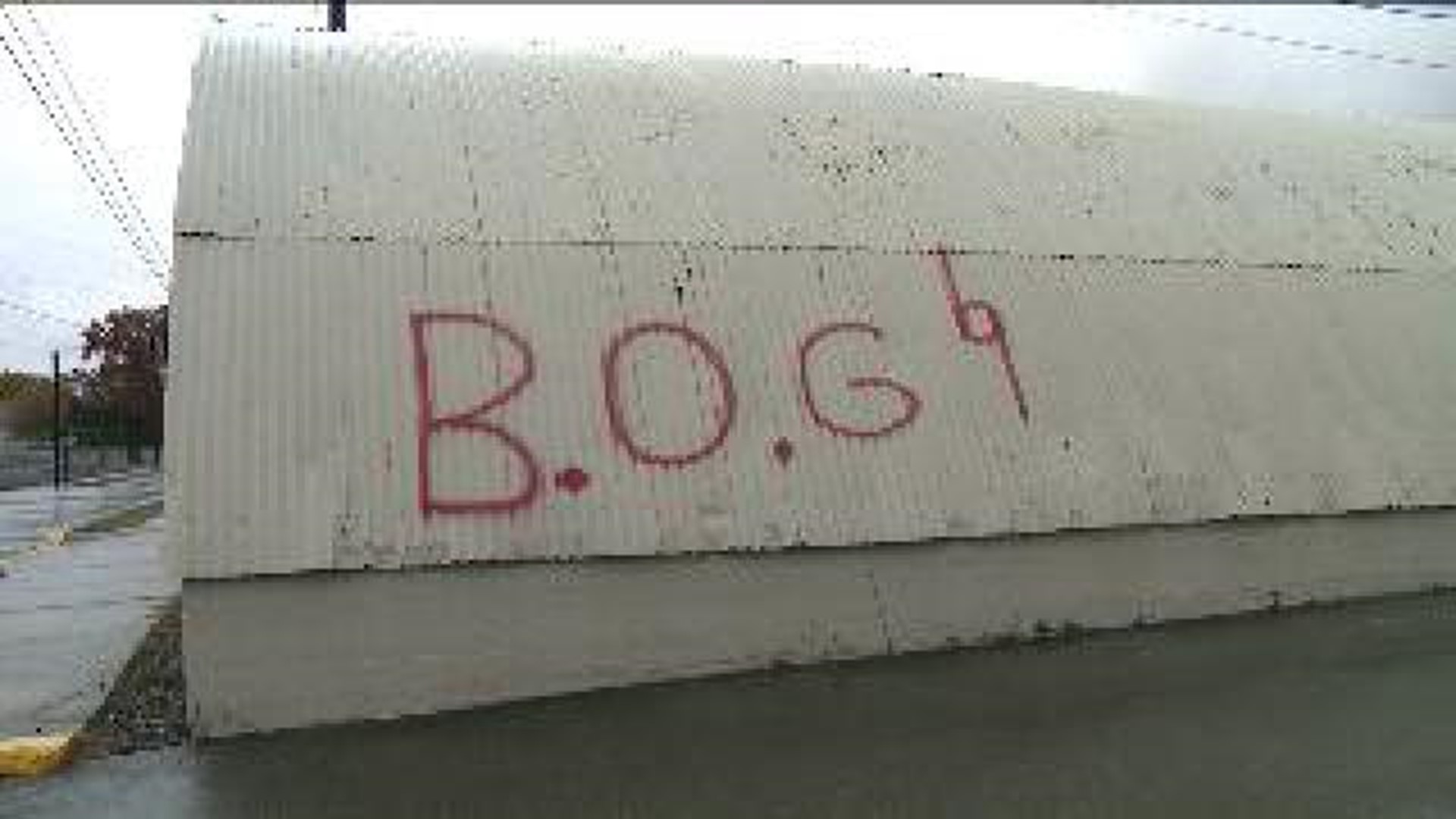 Vandals Target Wide Area Of Berwick