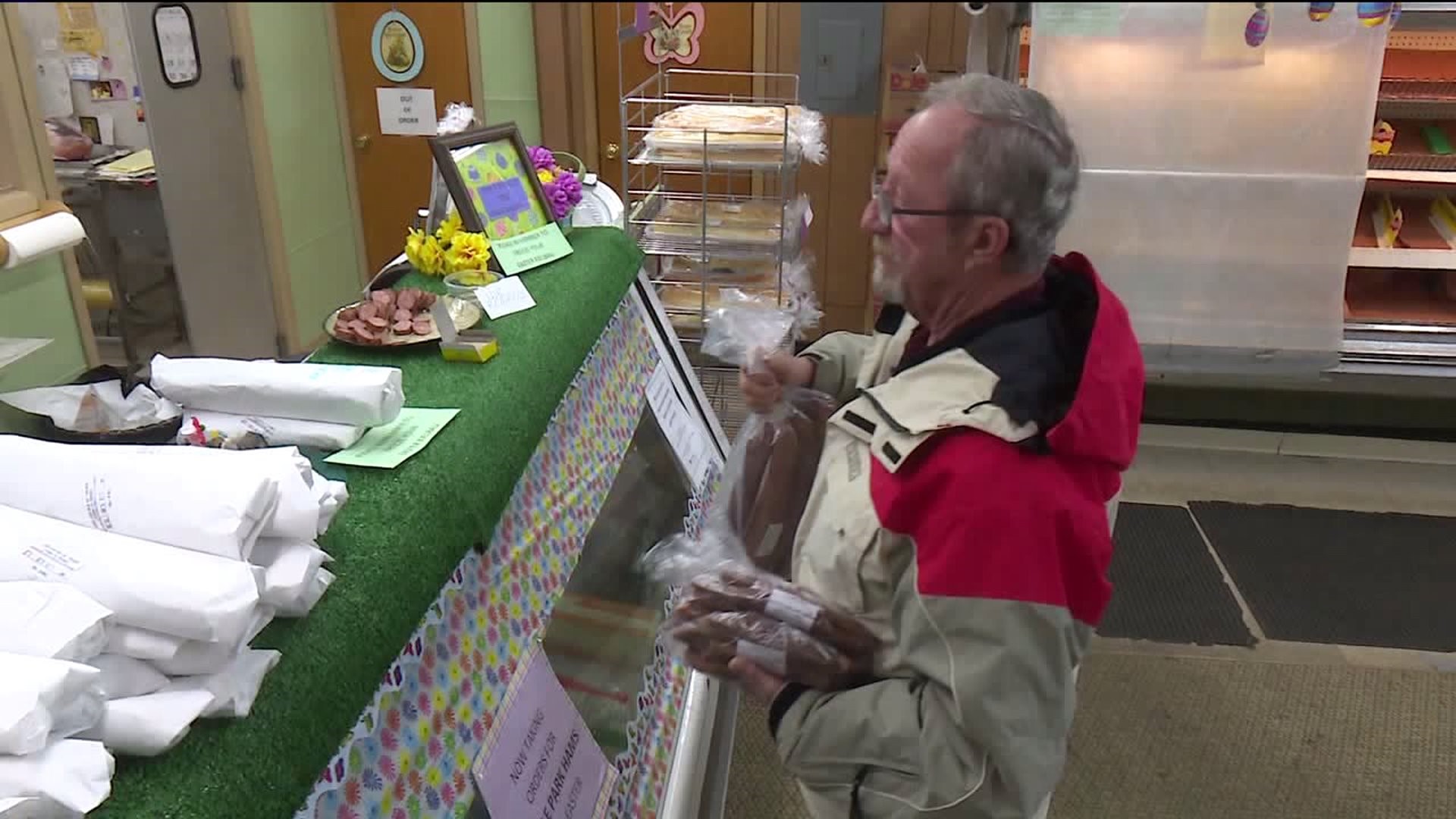 Ahead of Easter, Komensky’s Market Selling Pounds of Kielbasa