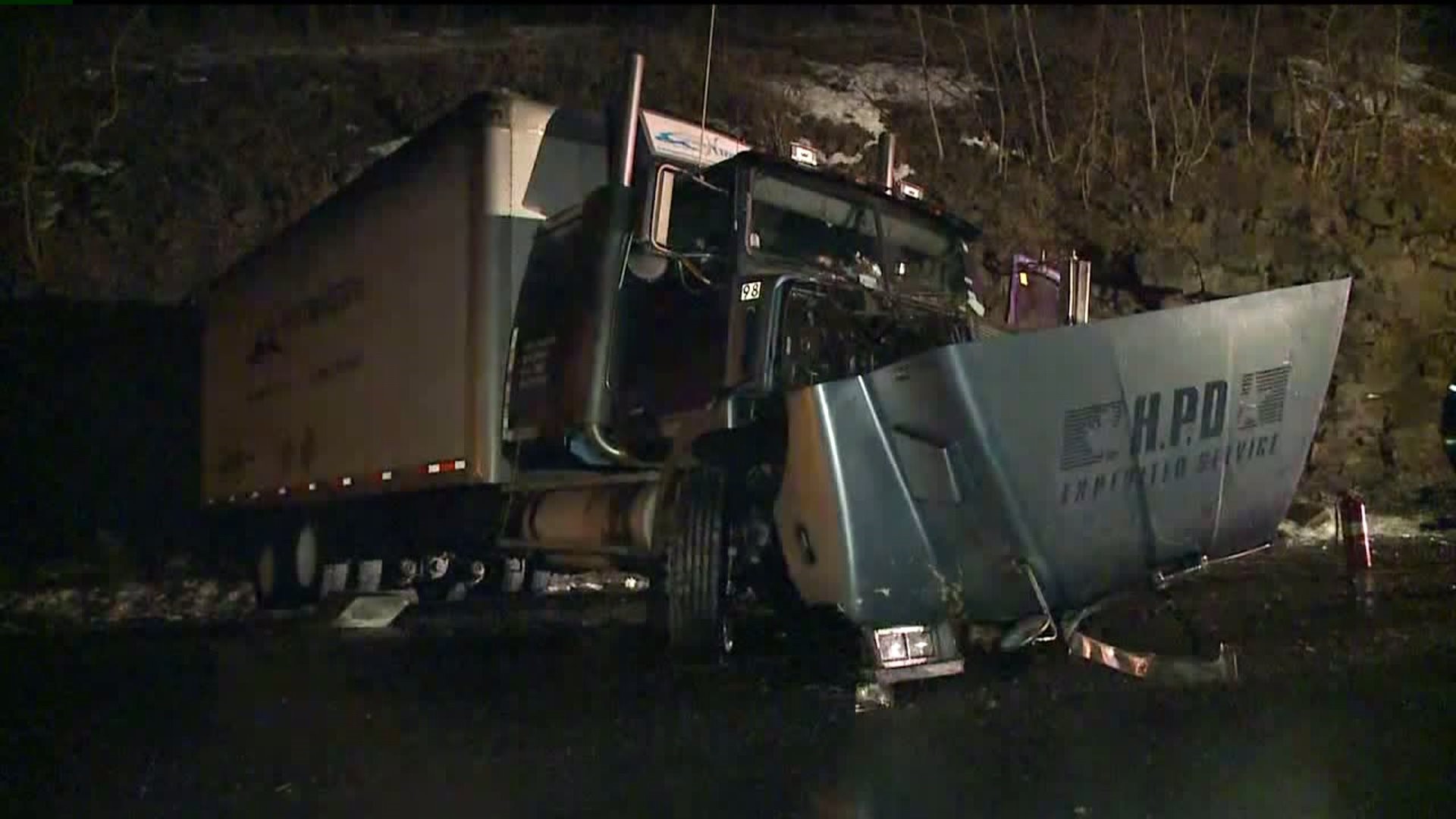 Icy Mess Leads to Crashes on I-380