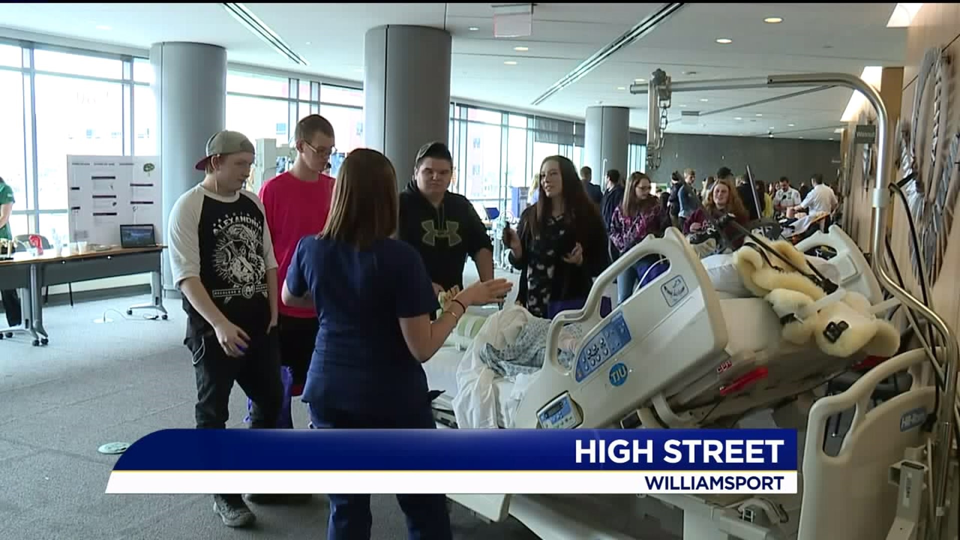 Health Career Fair Held for Lycoming County Students