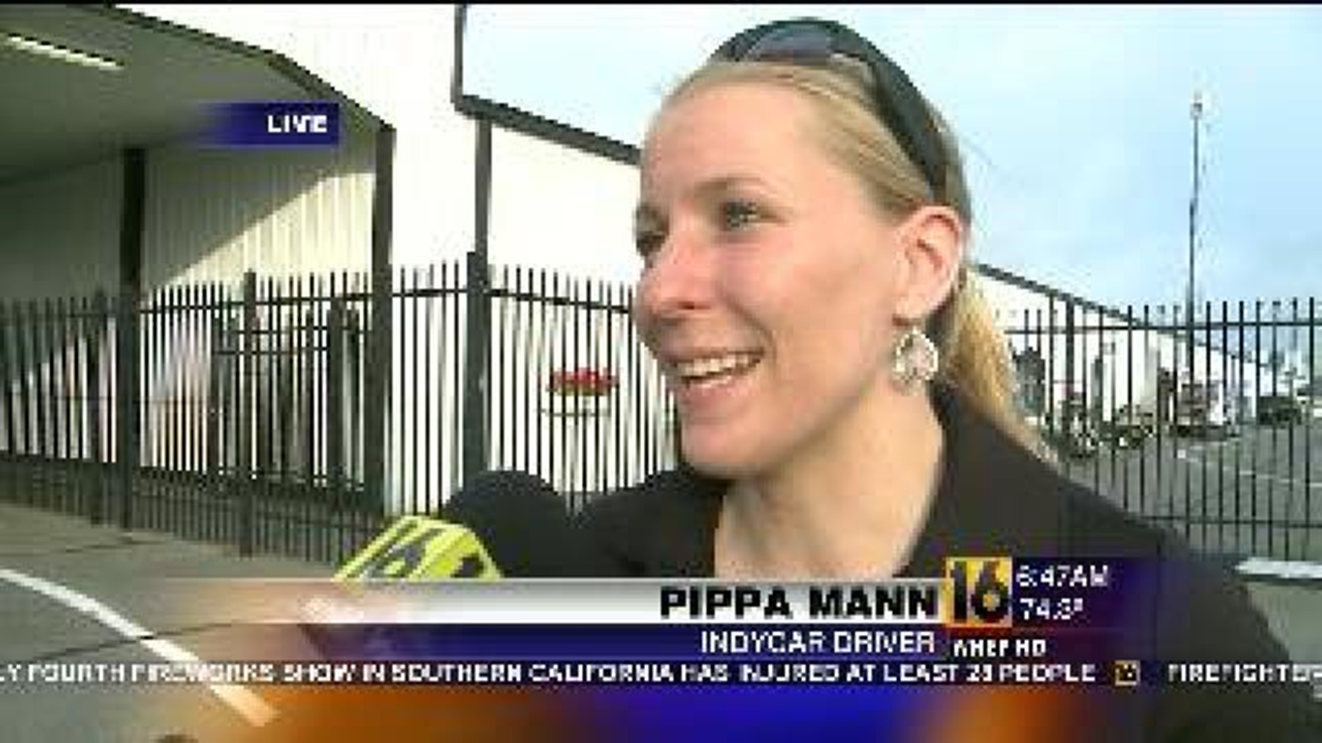 IndyCar At Pocono: Meet Pippa Mann