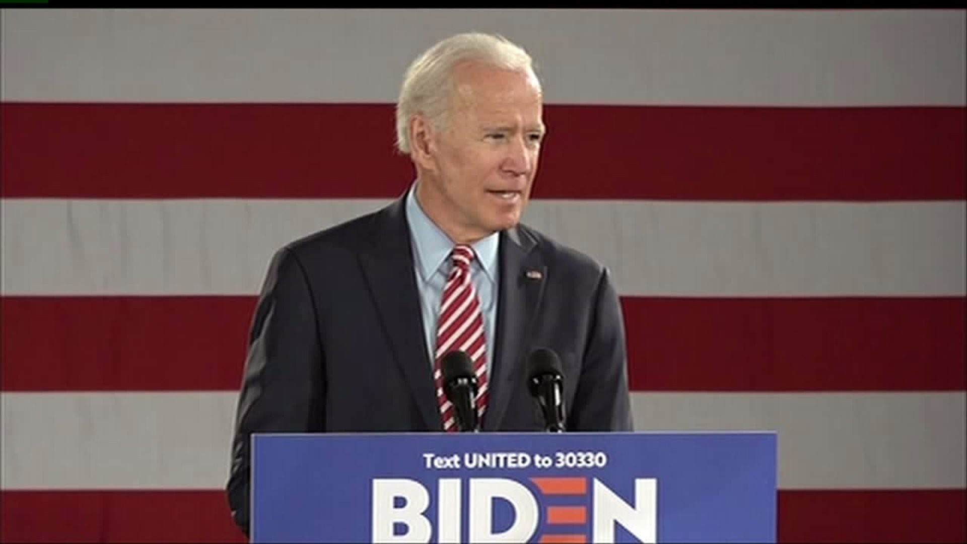 Joe Biden Speaks at Scranton Cultural Center