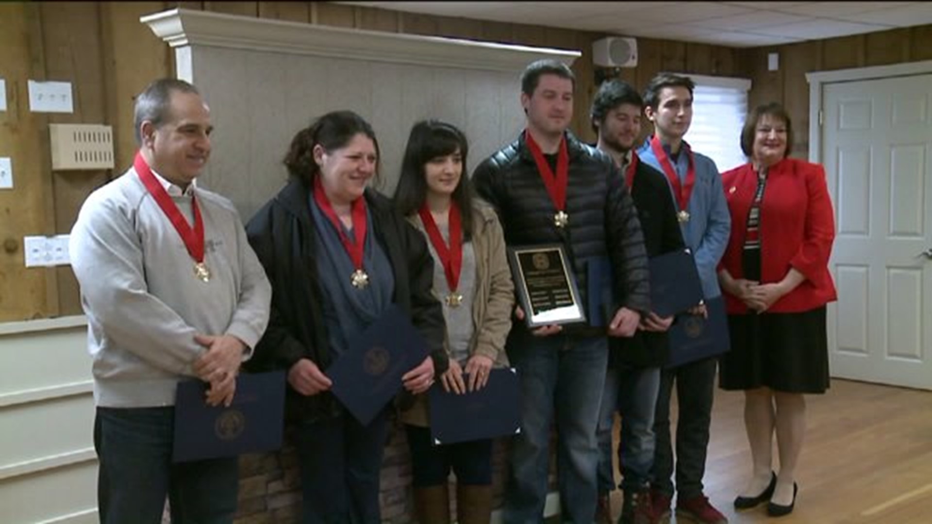 Recognizing Heroes for Saving Lives During Fire