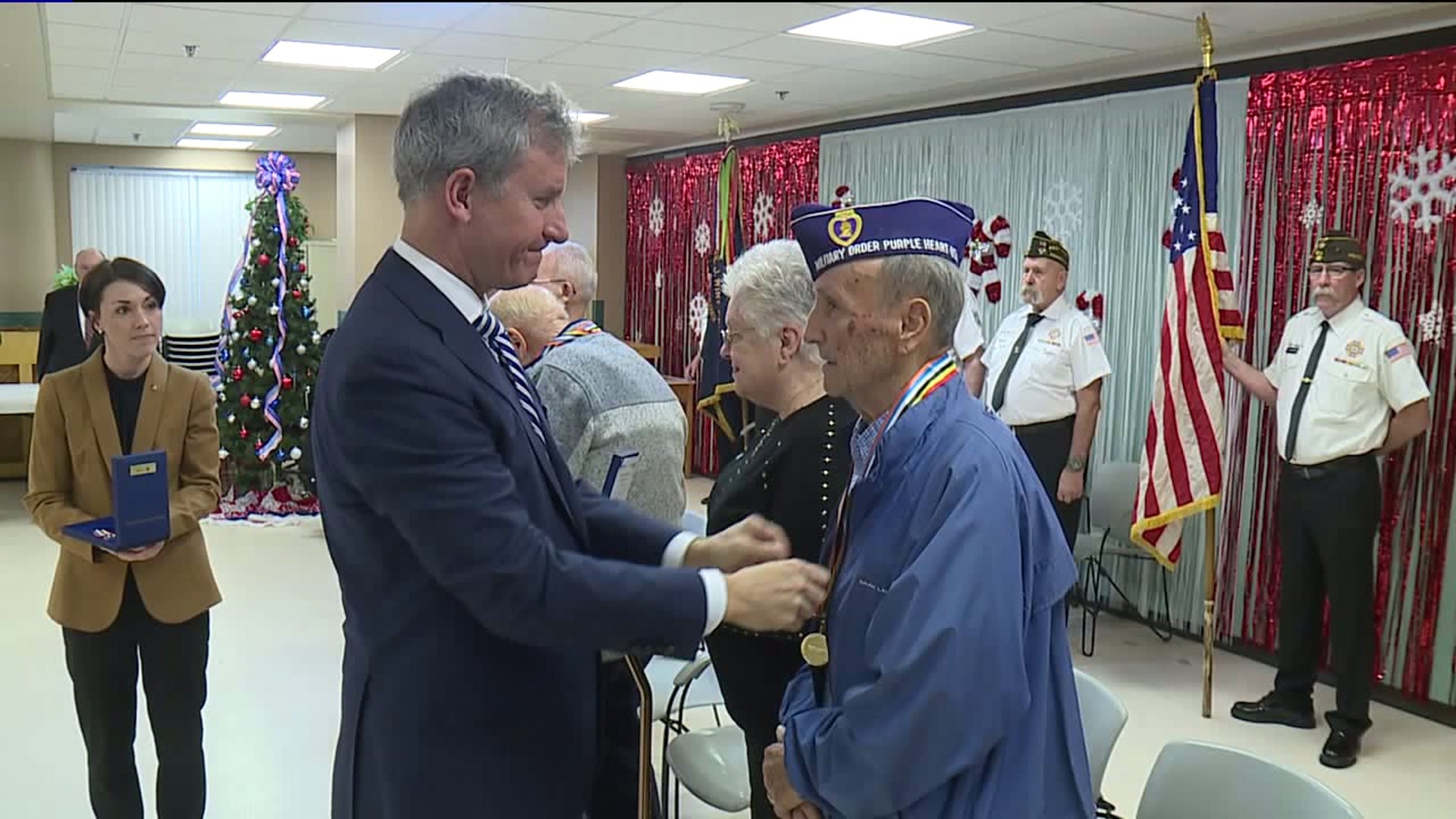Veterans Receive Medals at Ceremony in Scranton