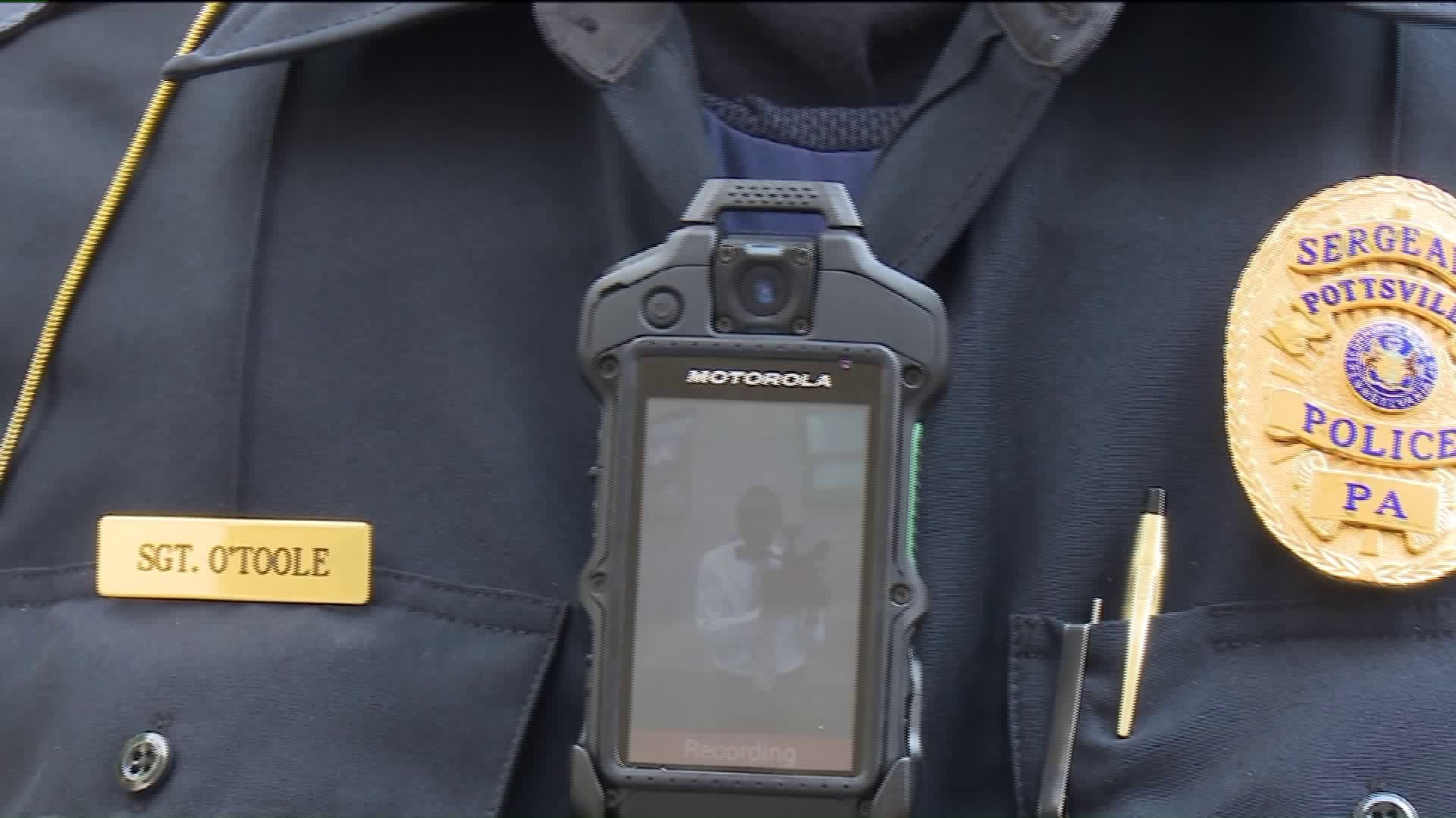 Badges and Body Cams for Pottsville Police