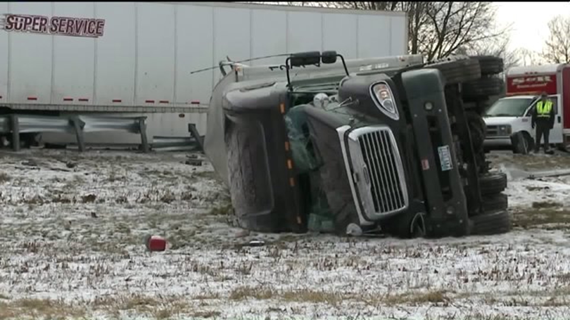 Deadly Crash Closes Section of Interstate 80 in Clinton County