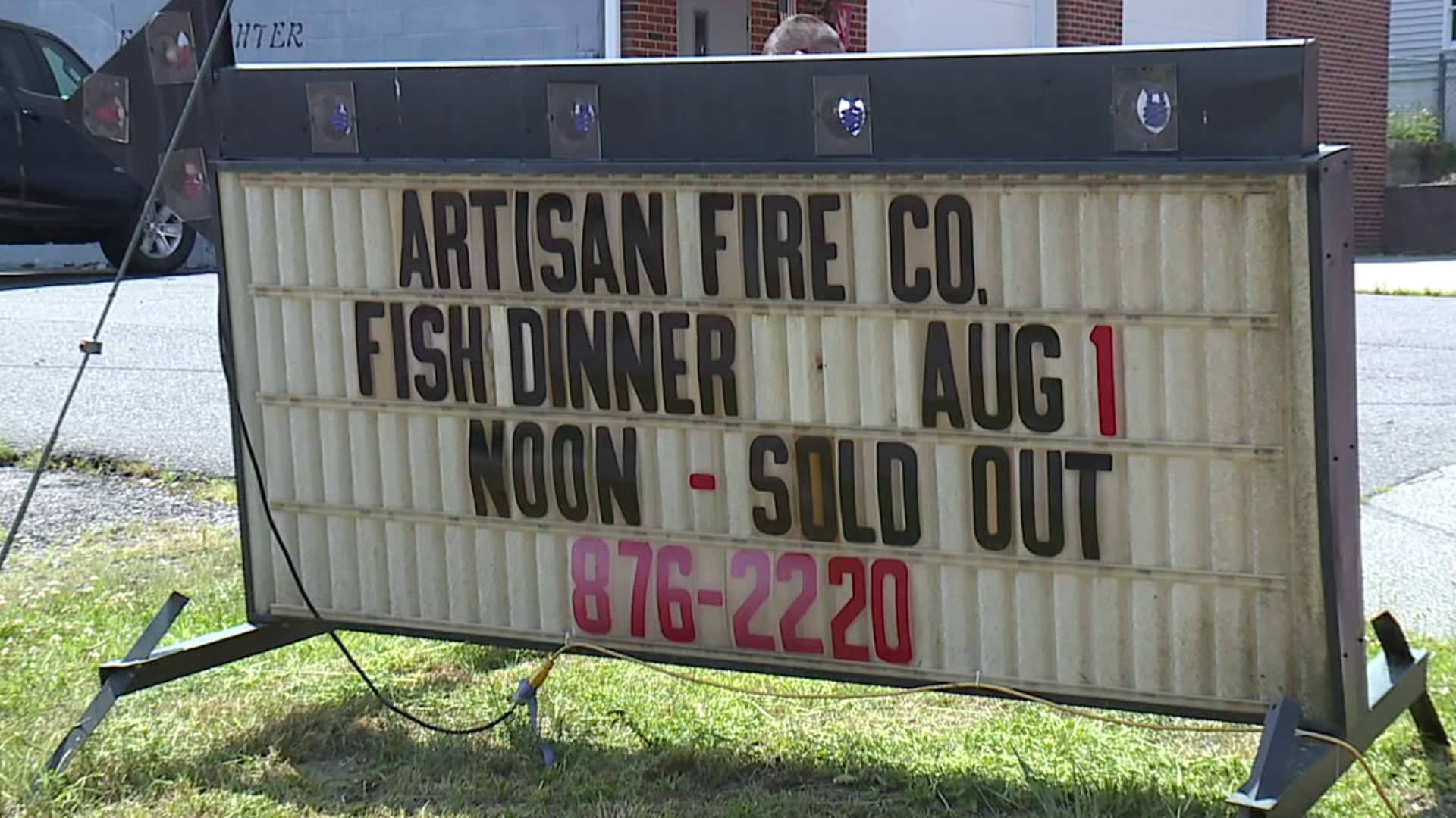 Artisan Fire Company in Jermyn will hold its annual fish fry event in August.