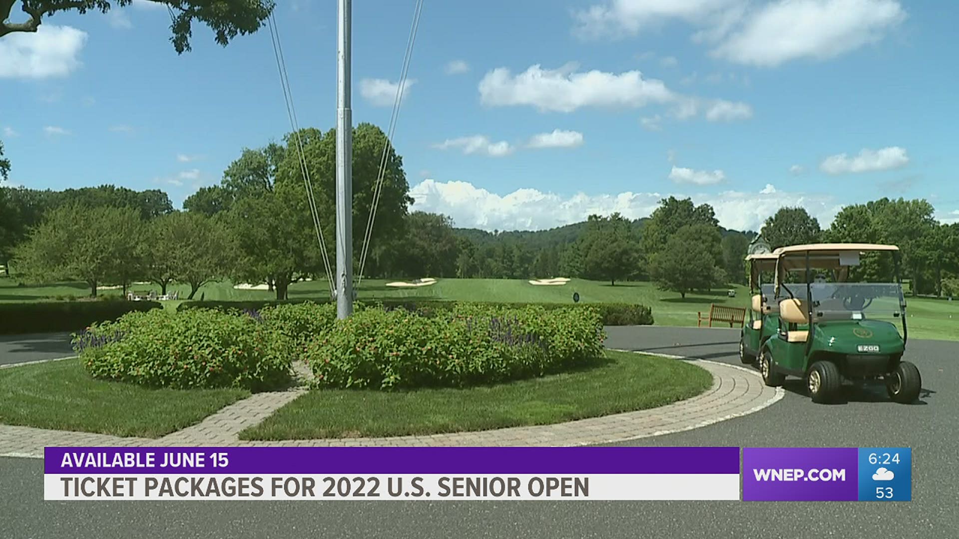 Ticket packages for 2022 US Senior Open at Saucon Valley available on June 15.