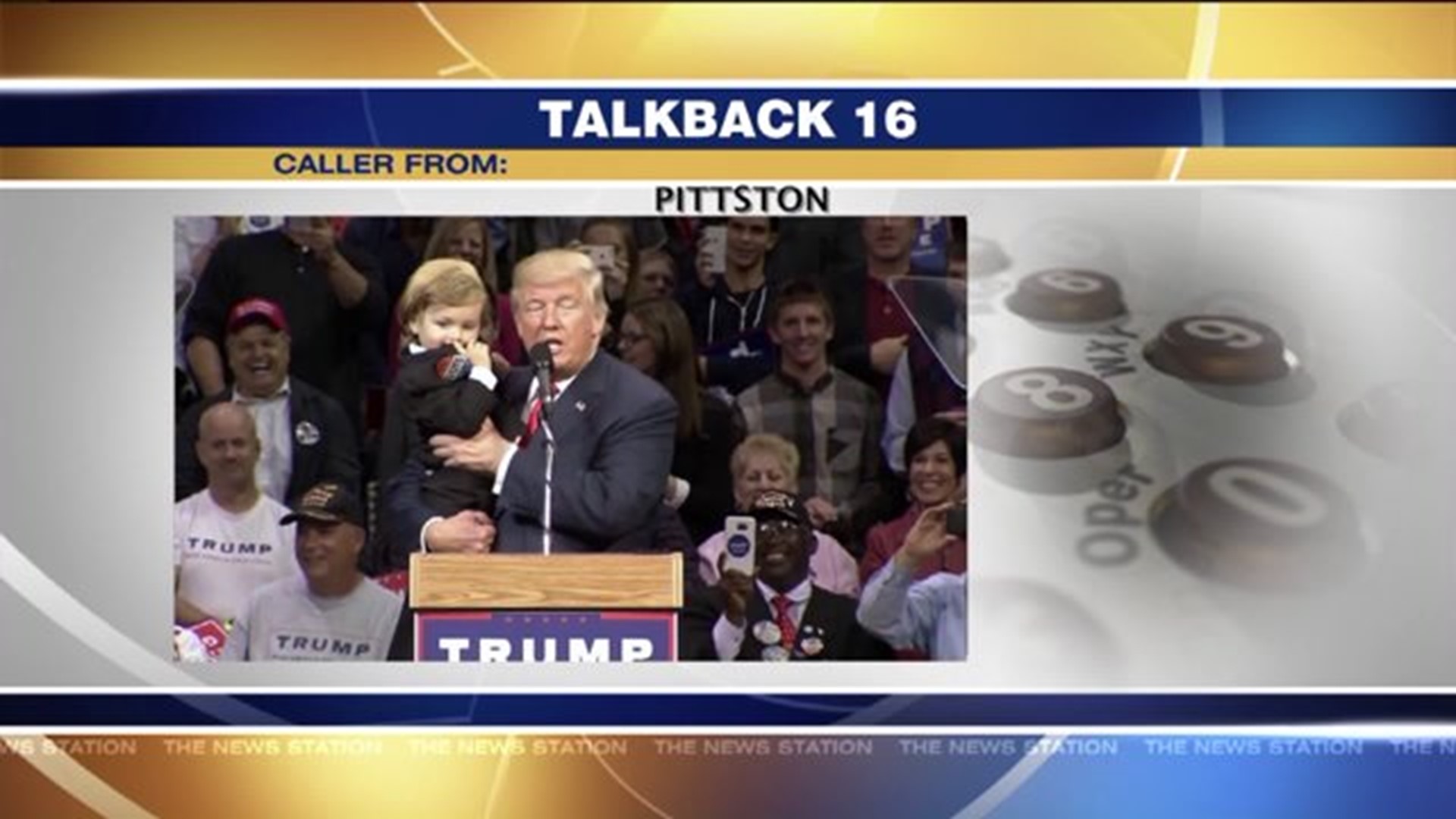 Talkback 16: Heated Politics and Baby Trump