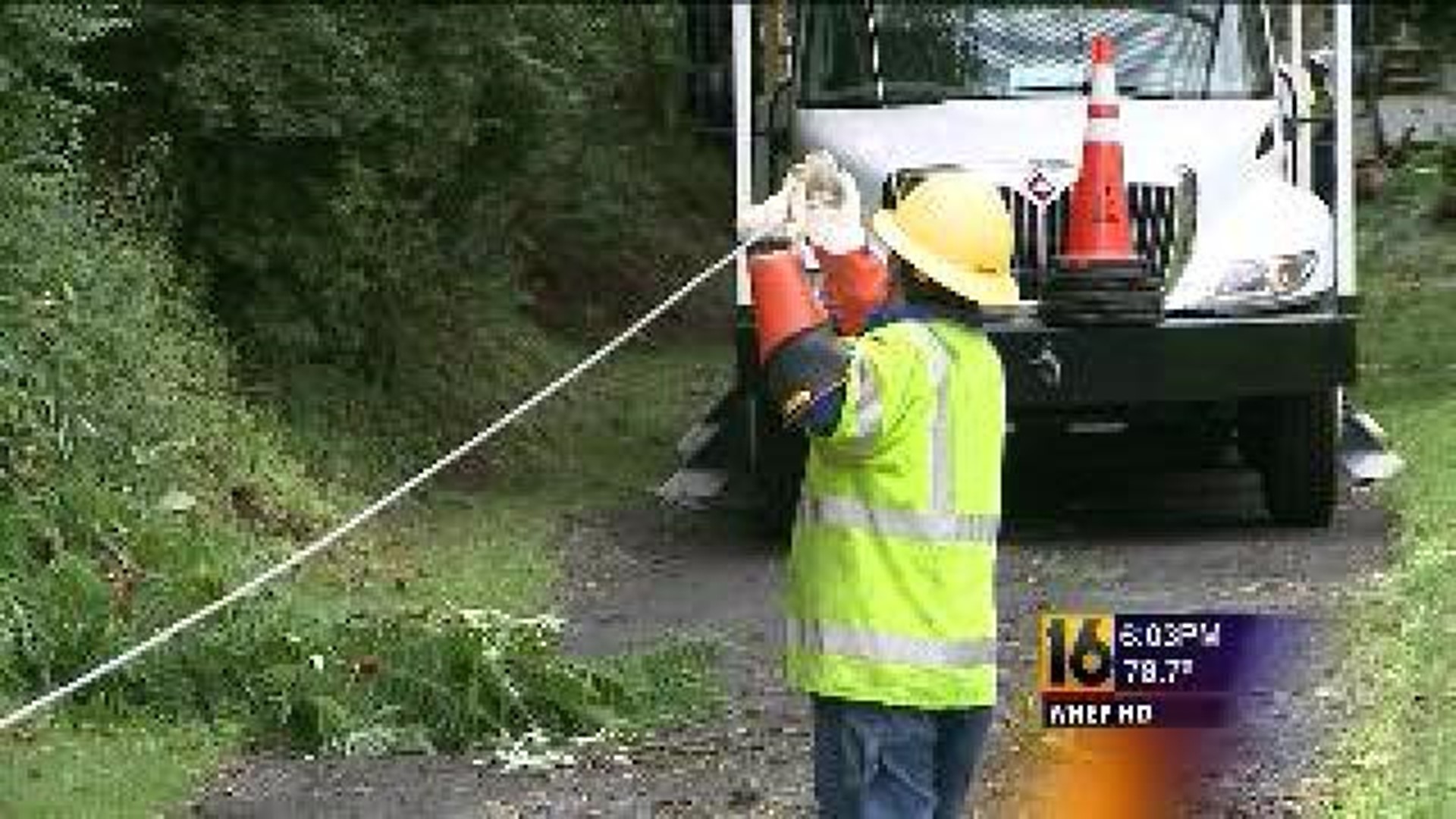 Storm Damage and Cleanup In Luzerne County
